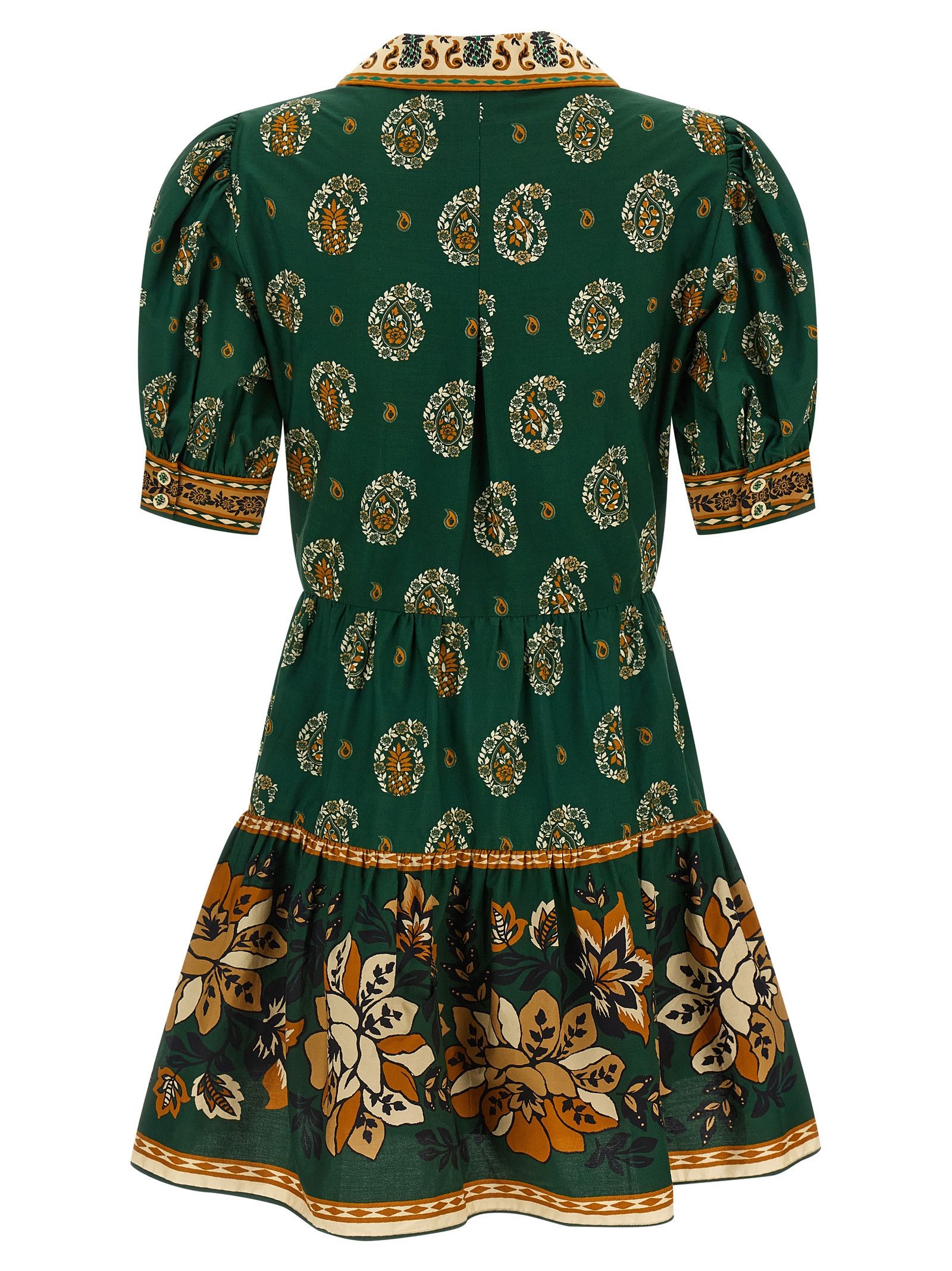 Farm Rio 'Ayla Green' dress Size XS / US 0-2 / IT 36-38 - 2 Thumbnail