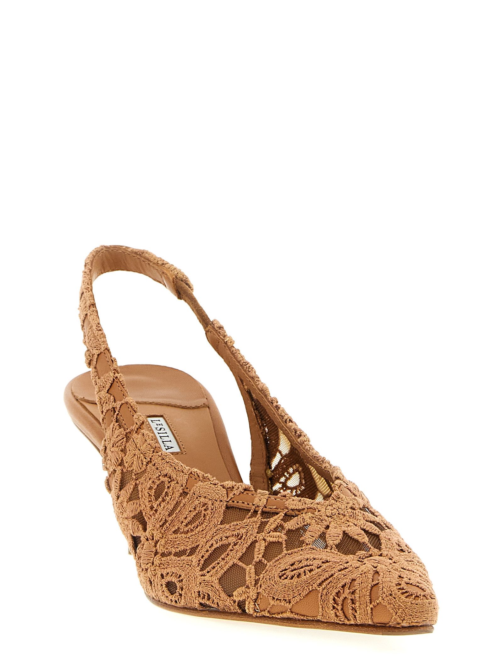 Le Silla 'Chantilly' slingback Size US 9 / IT 39 - 2 Thumbnail