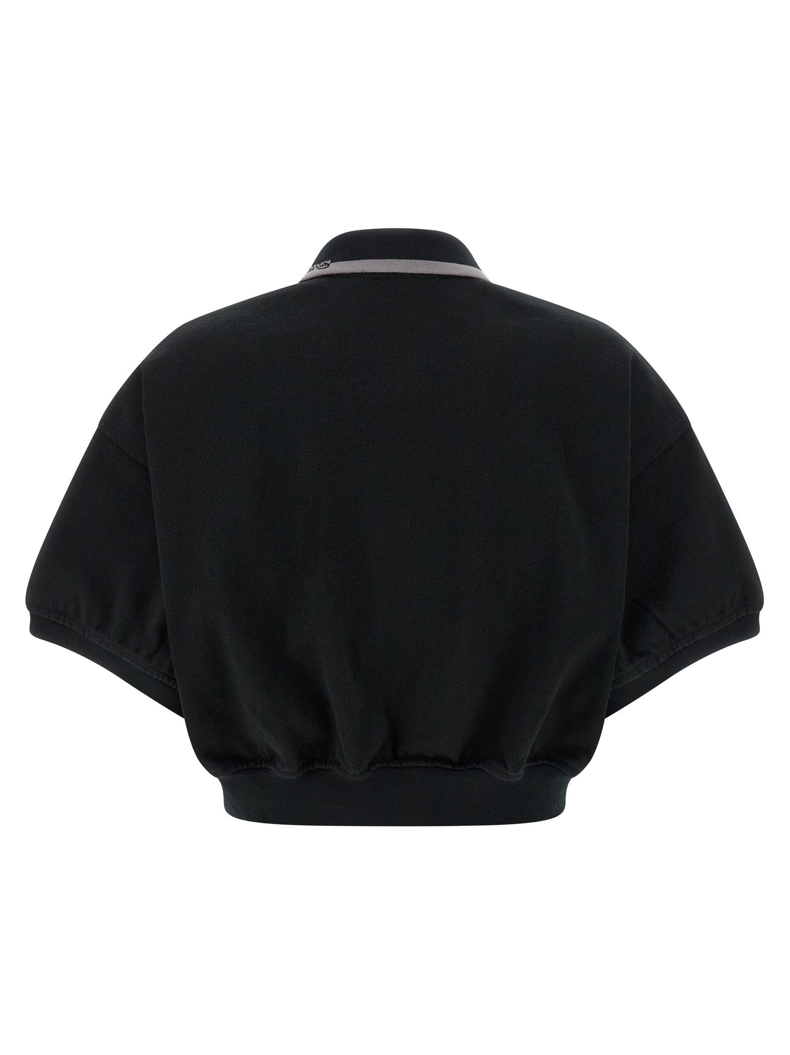 T by Alexander Wang Intarsia collar polo shirt Size S / US 4 / IT 40 - 2 Thumbnail