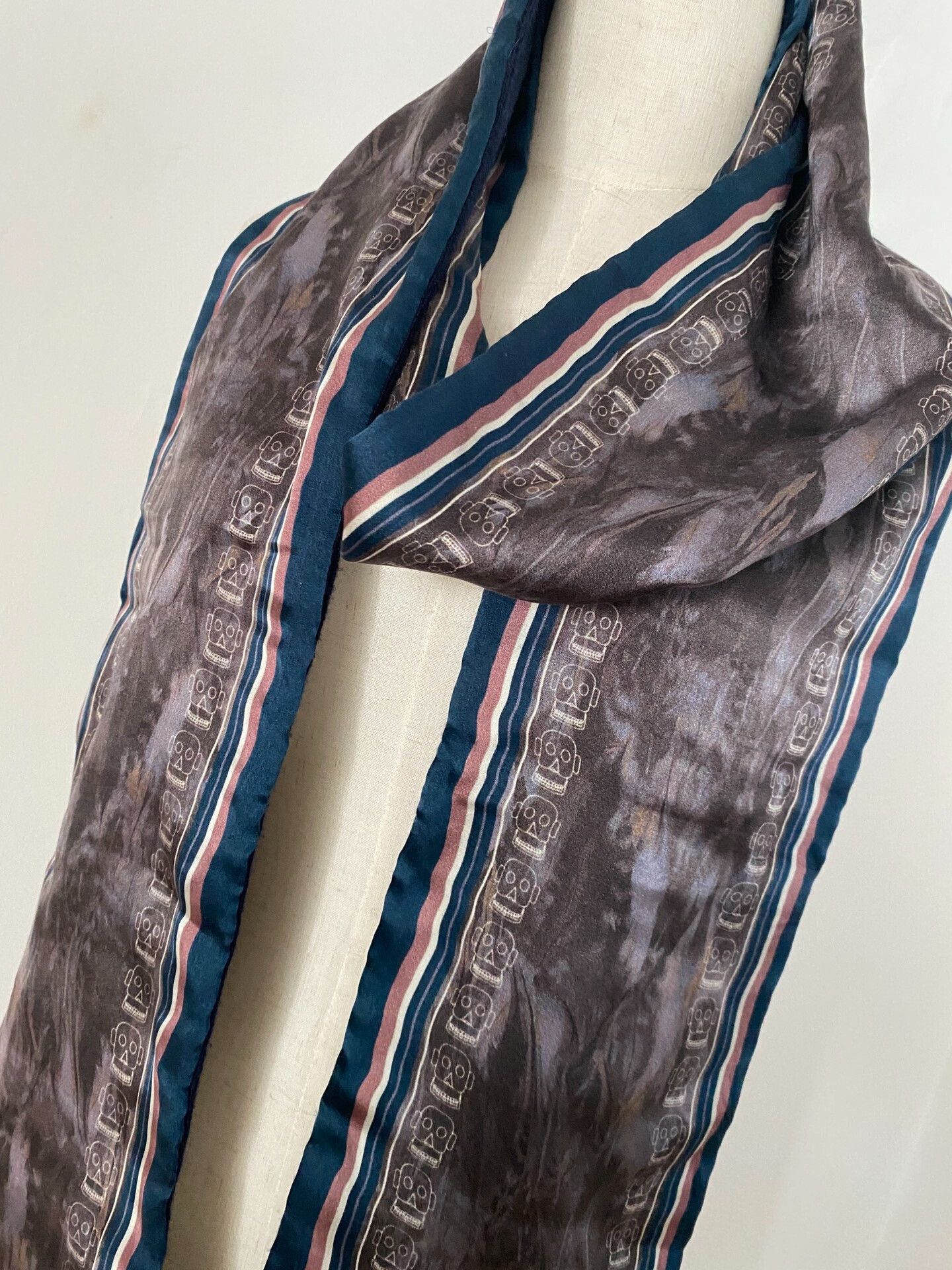 Undercover Undercover Skull Print Scarf Size ONE SIZE - 5 Thumbnail