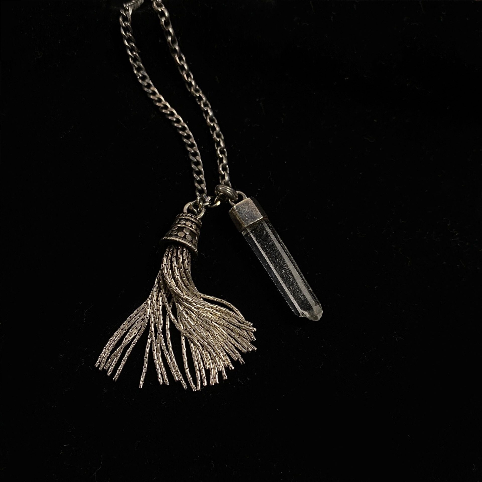 Gunda Gunda Gem Tassel Necklace Size ONE SIZE - 2 Thumbnail