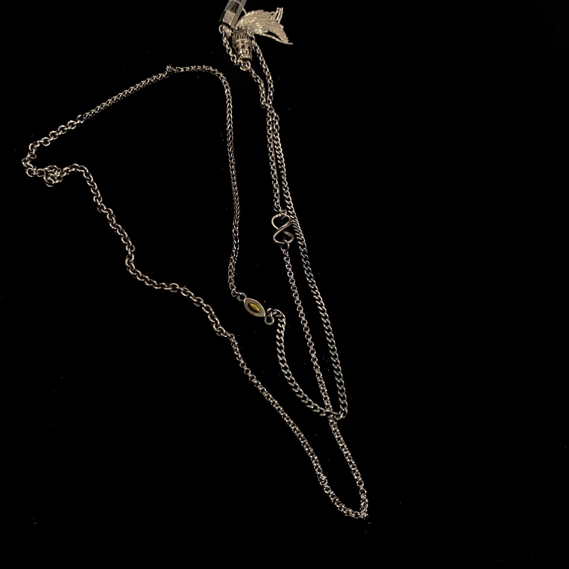 Gunda Gunda Gem Tassel Necklace Size ONE SIZE - 3 Thumbnail