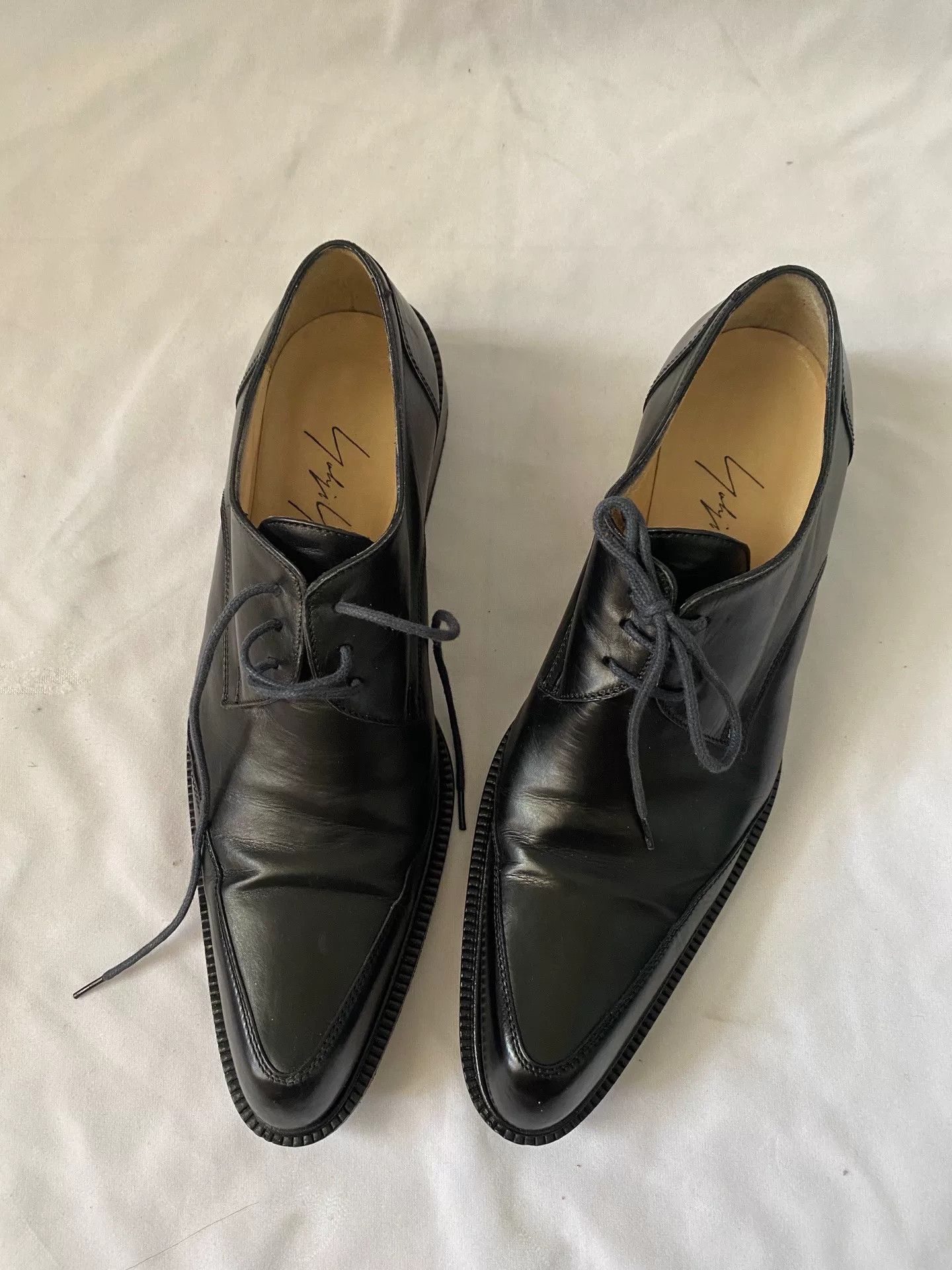 Yohji Yamamoto Yohji Yamamoto Pointed Toe Leather Shoes 38 Size US 7 / IT 37 - 5 Thumbnail