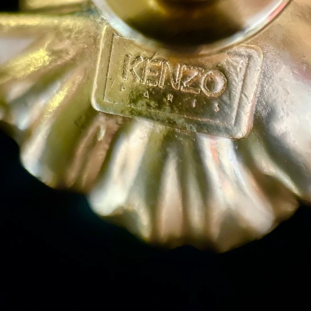 Kenzo KENZO Vintage Flower Earrings Size ONE SIZE - 3 Thumbnail