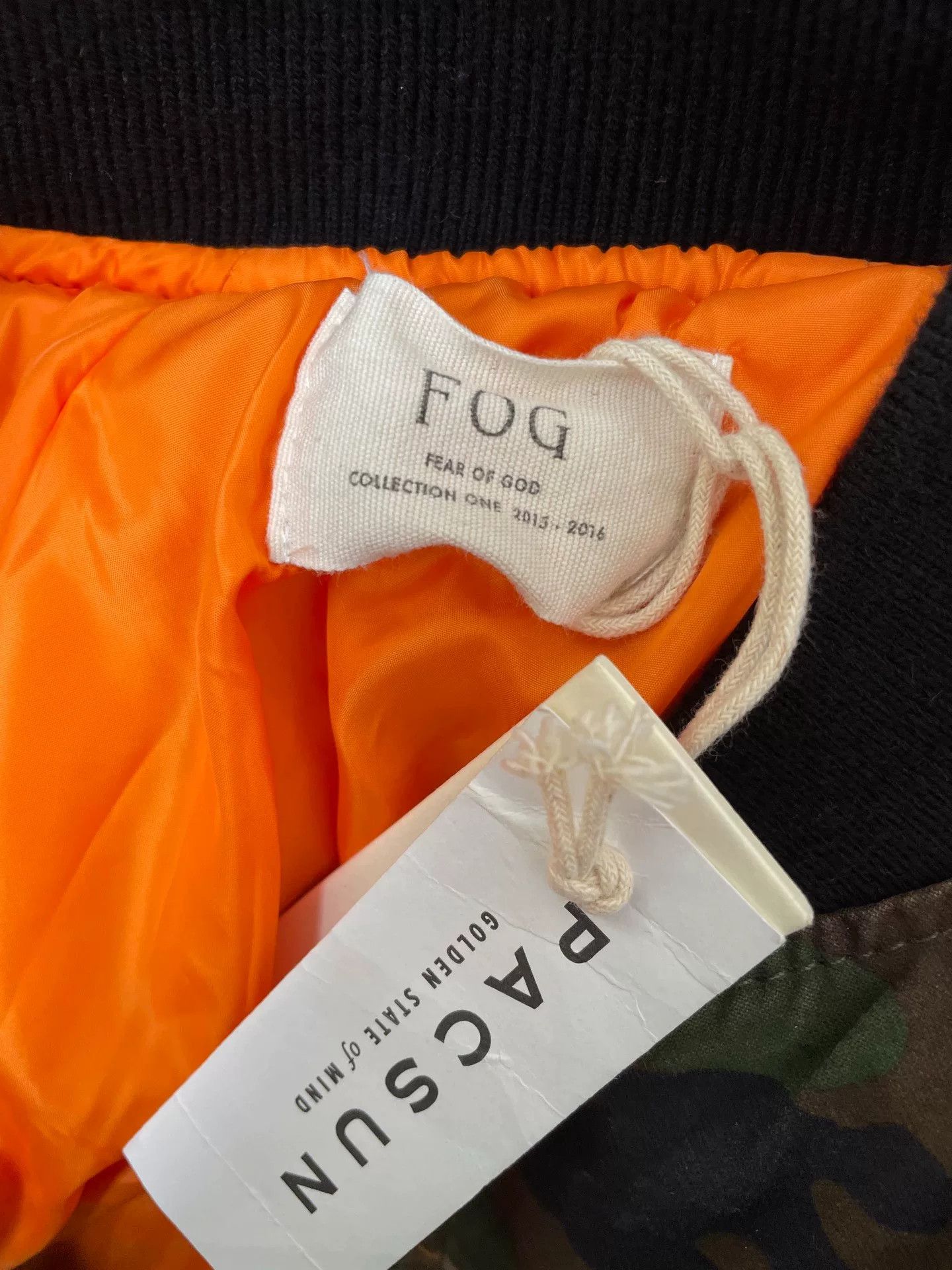 Fear of God Fear of God FOG Camouflage Bomber Jacket Size US L / EU 52-54 / 3 - 3 Thumbnail