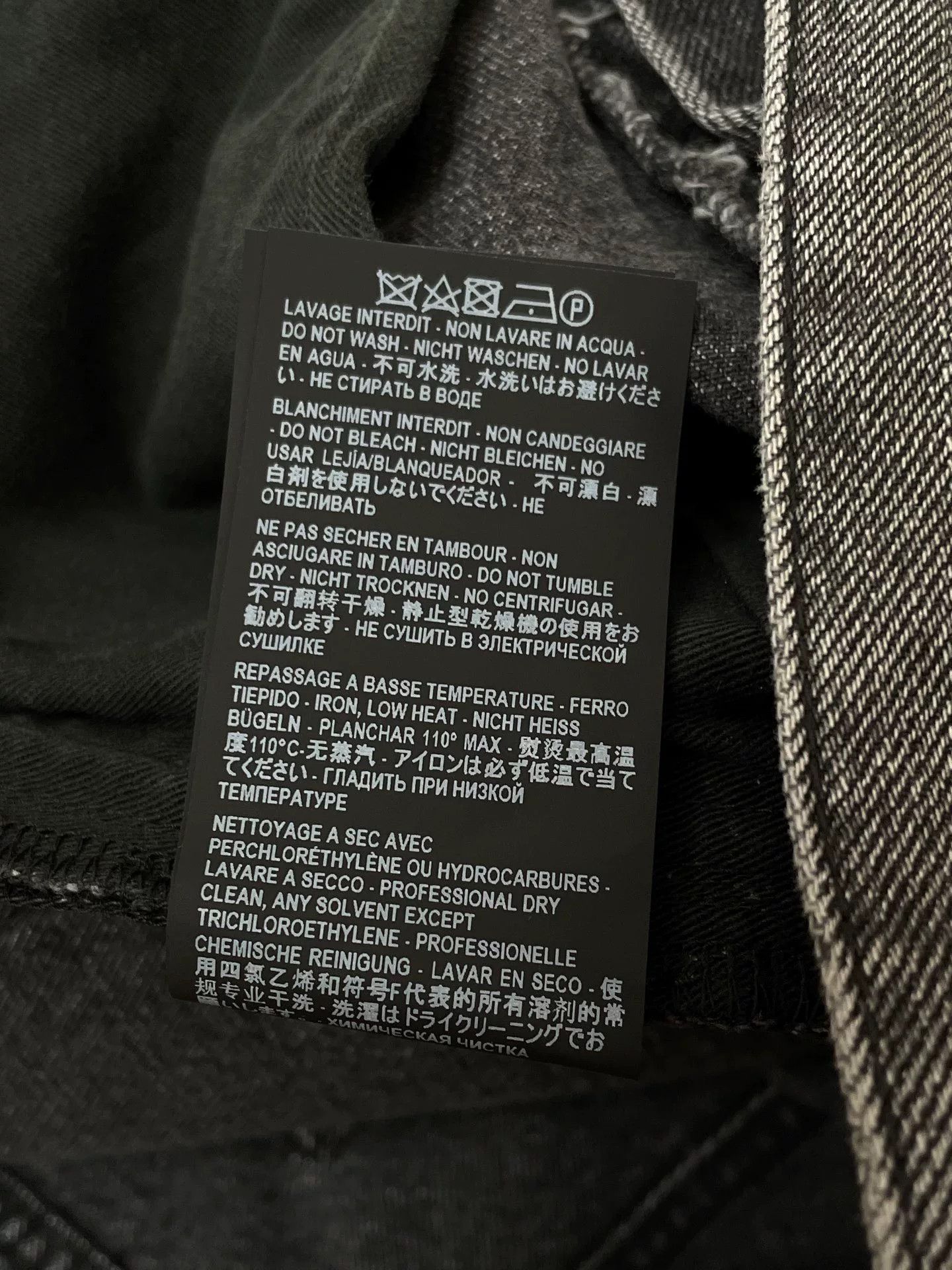 Saint Laurent Paris Saint Laurent Straight Leg Jeans Size US 31 - 9 Thumbnail
