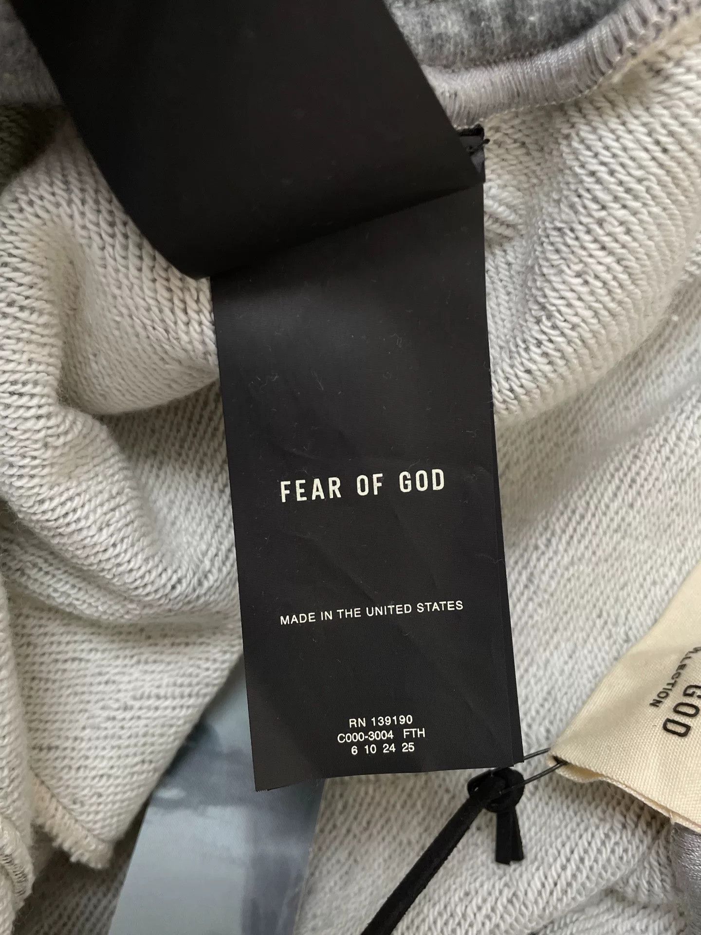 Fear of God Fear of God Season 6 Gray Ribbon Pants Size US 26 / EU 42 - 6 Thumbnail