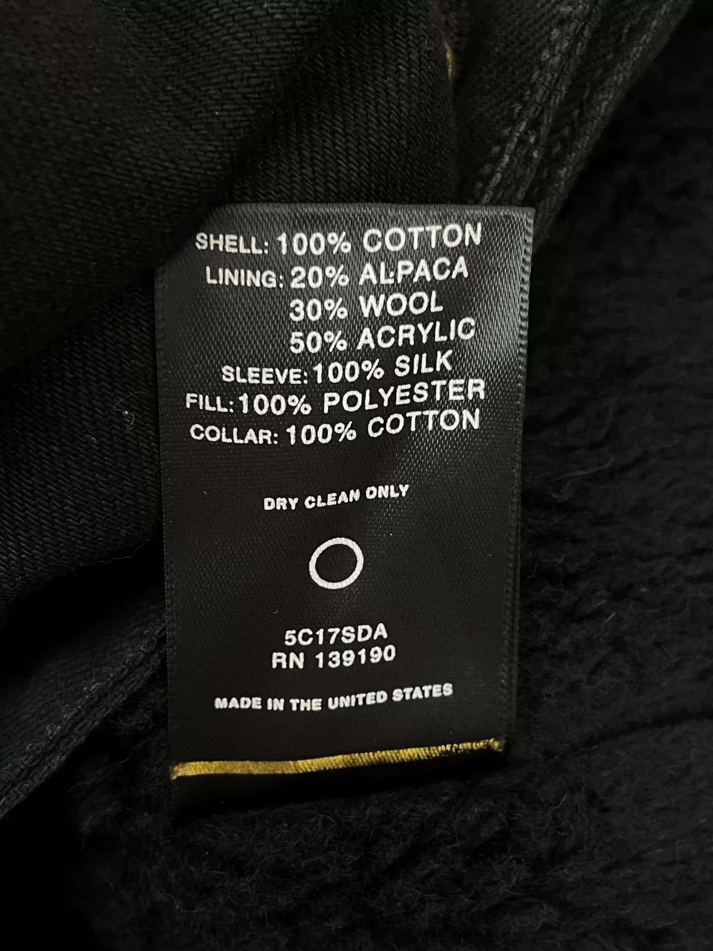 Fear of God Fear of God 5th Heavy Lamb Wool Denim Jacket Size US M / EU 48-50 / 2 - 5 Thumbnail