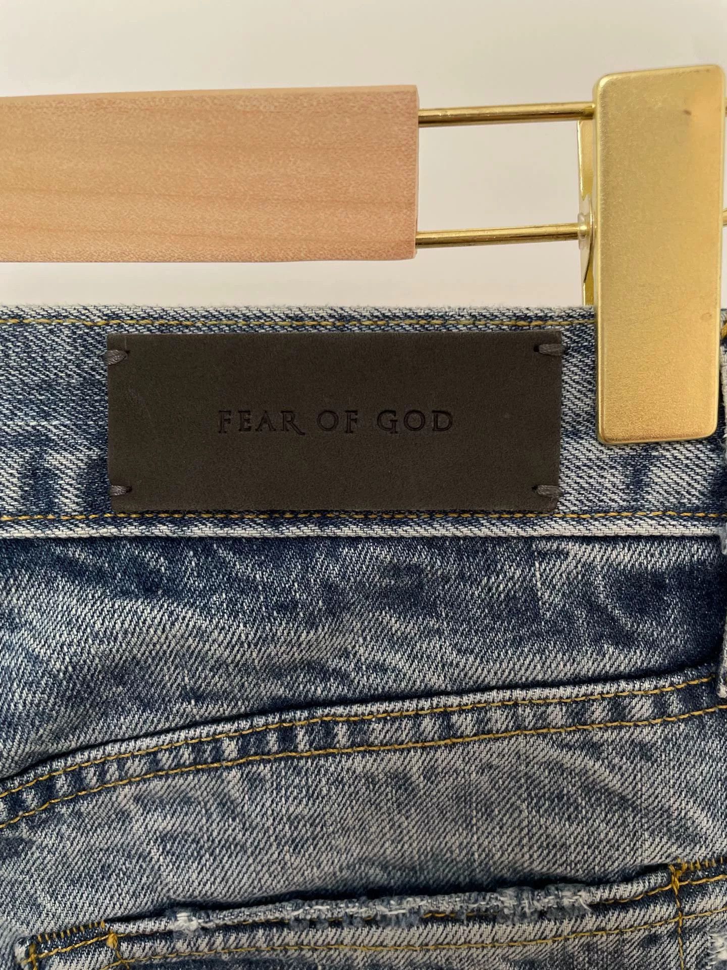 Fear of God Fear of God Jeans with Zip Hem Size US 31 - 3 Thumbnail