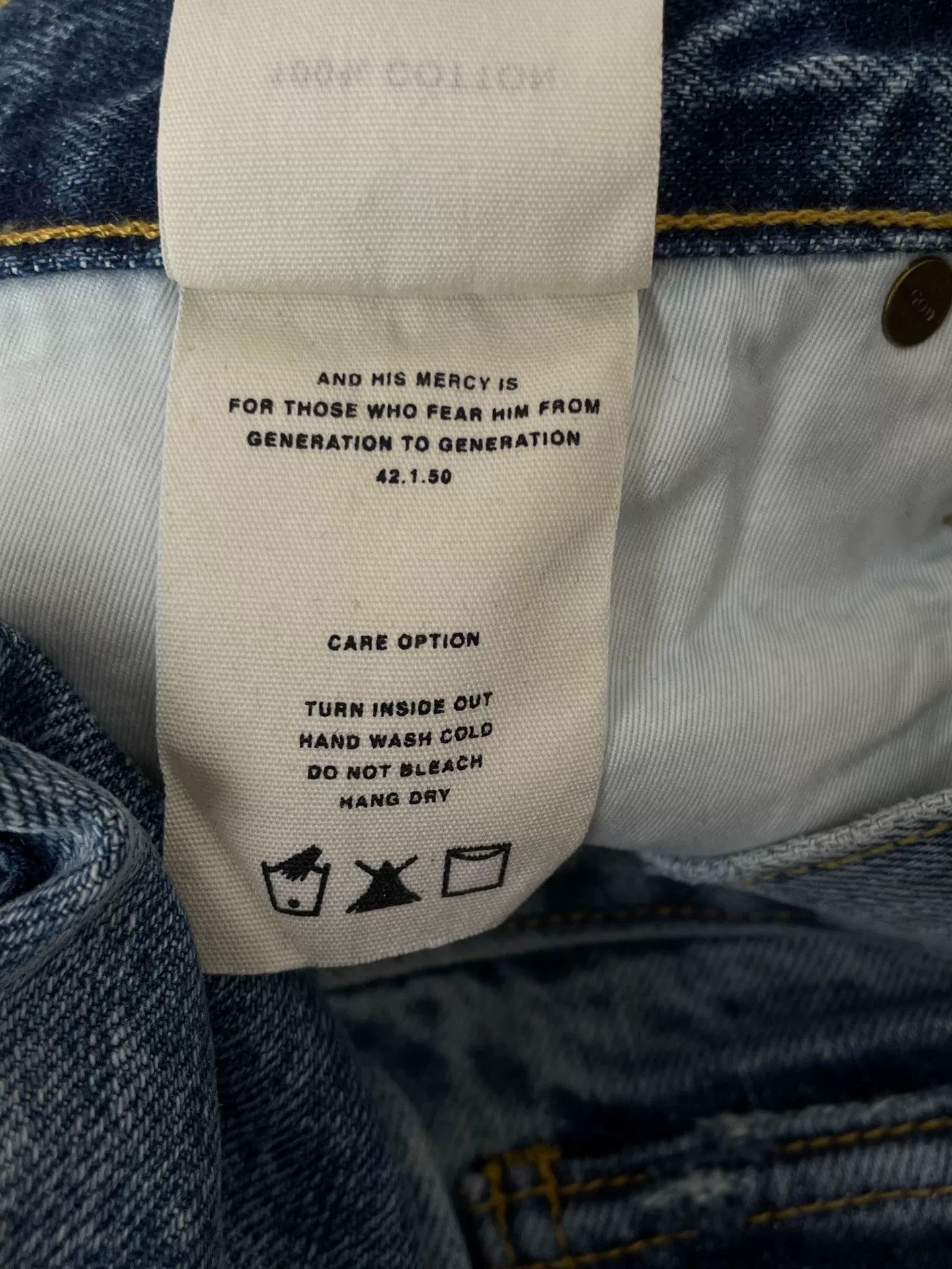 Fear of God Fear of God Jeans with Zip Hem Size US 31 - 8 Thumbnail