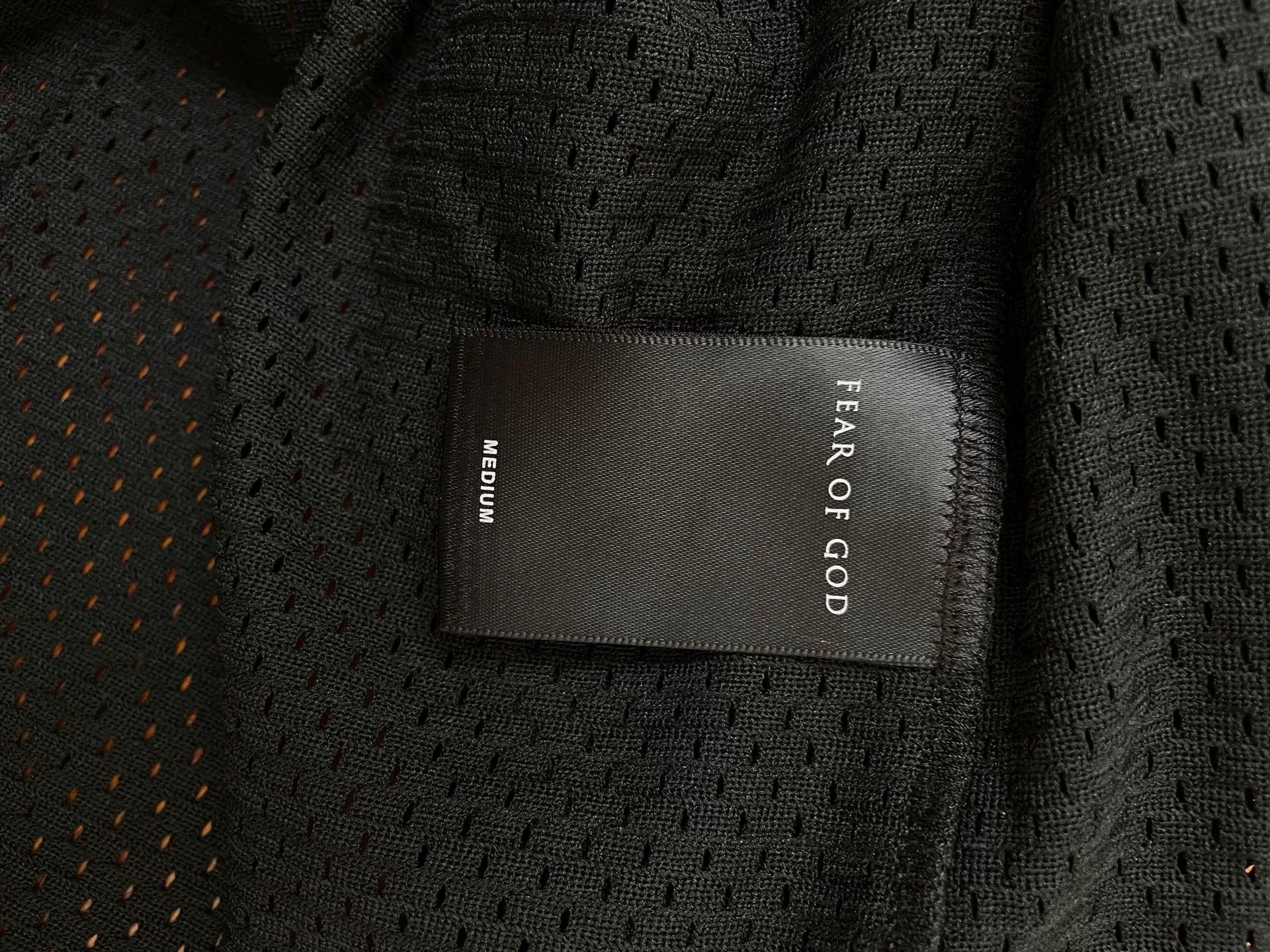 Fear of God Fear of God Mesh Short-Sleeve Black Size US M / EU 48-50 / 2 - 4 Thumbnail