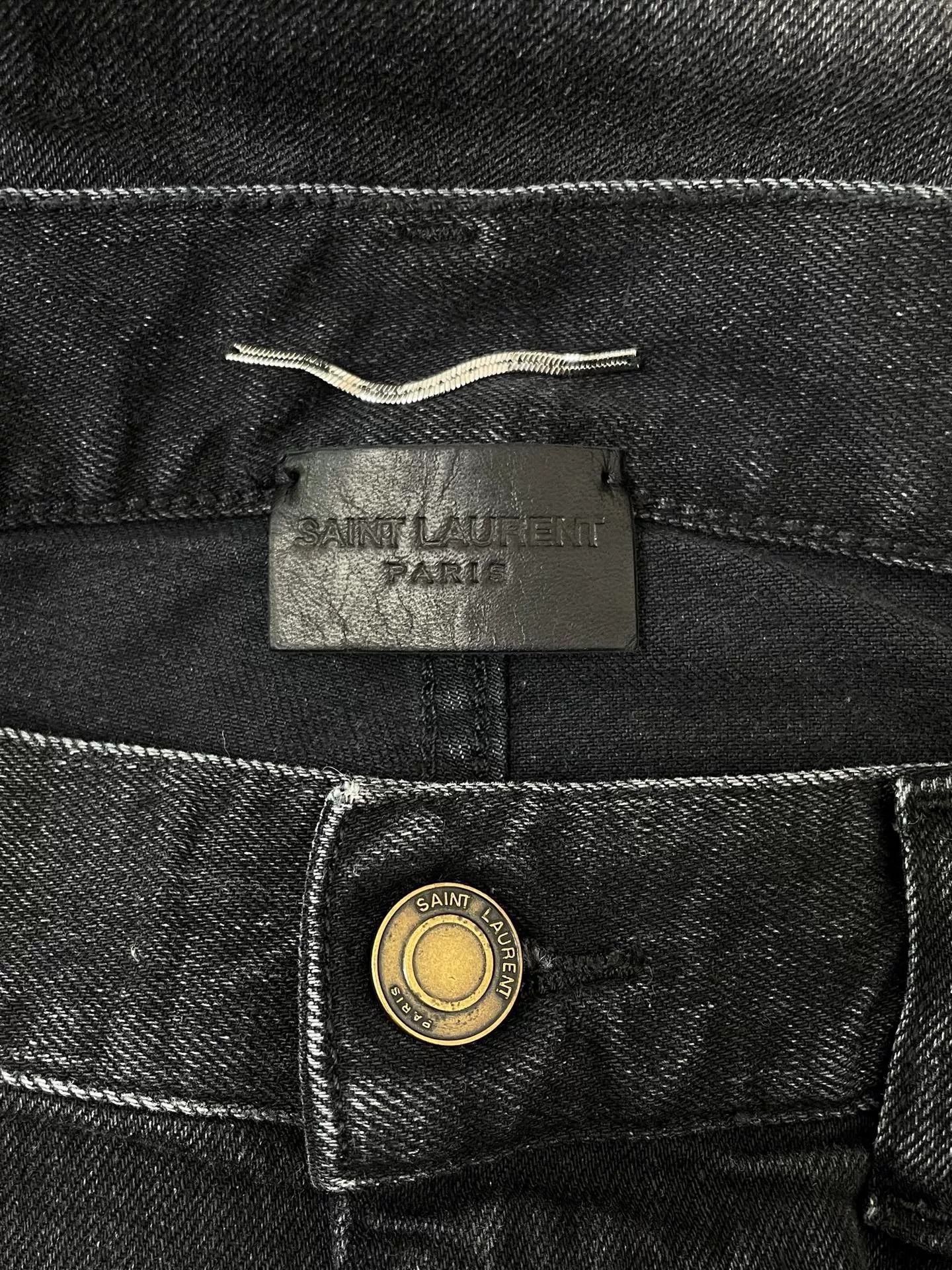 Saint Laurent Paris Saint Laurent Straight Jeans Size US 30 / EU 46 - 3 Thumbnail