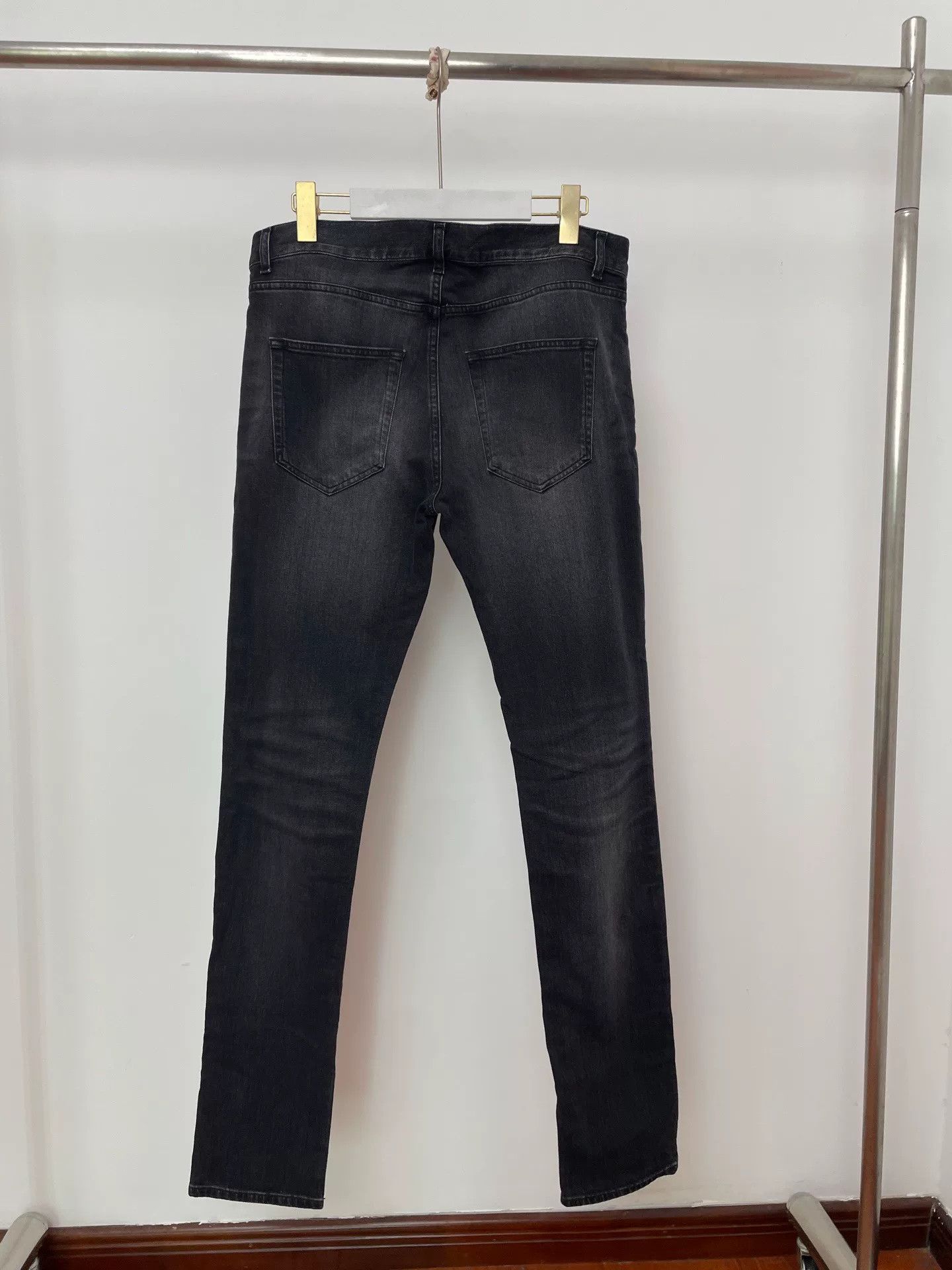 Saint Laurent Paris Saint Laurent Straight Jeans Size US 30 / EU 46 - 2 Thumbnail