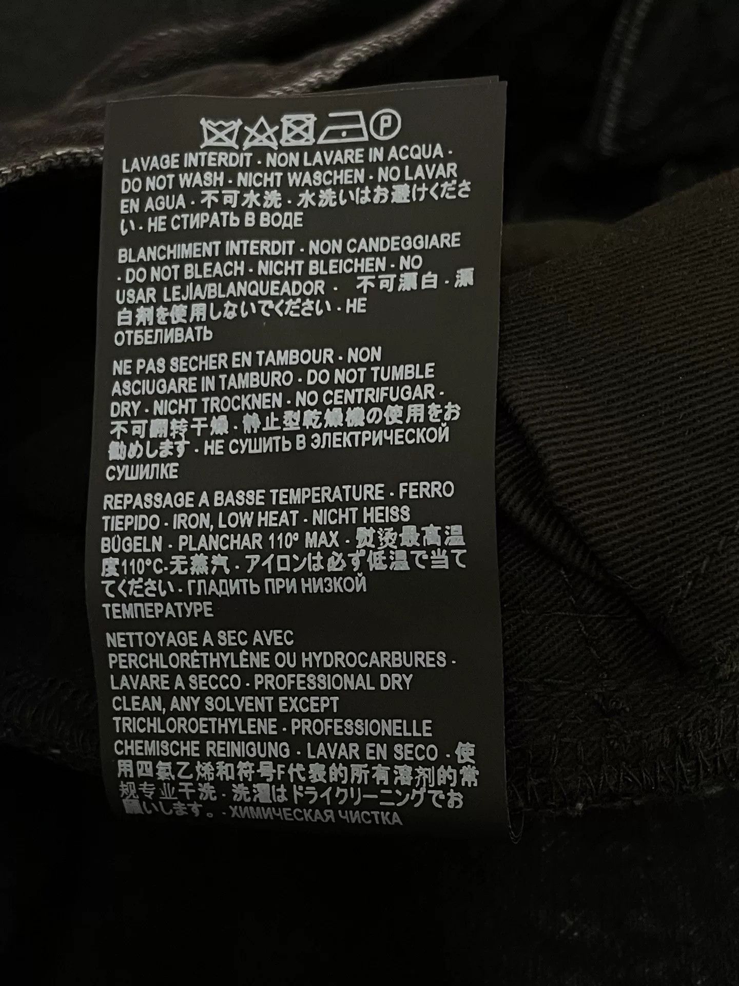 Saint Laurent Paris Saint Laurent D20 Black Classic Jeans Size US 31 - 8 Thumbnail