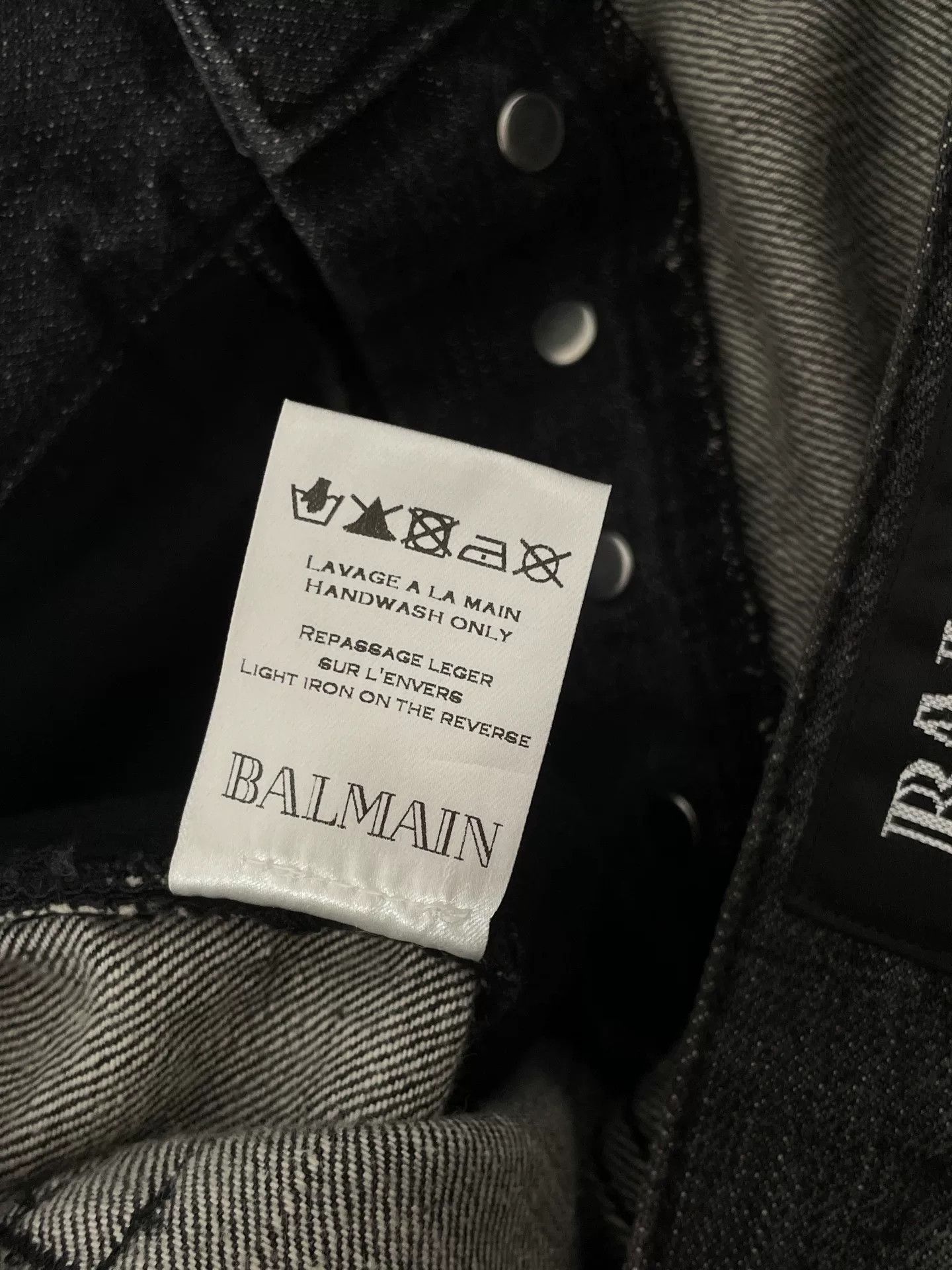 Balmain Balmain Size 30 Cotton Pants Size US 30 / EU 46 - 4 Thumbnail