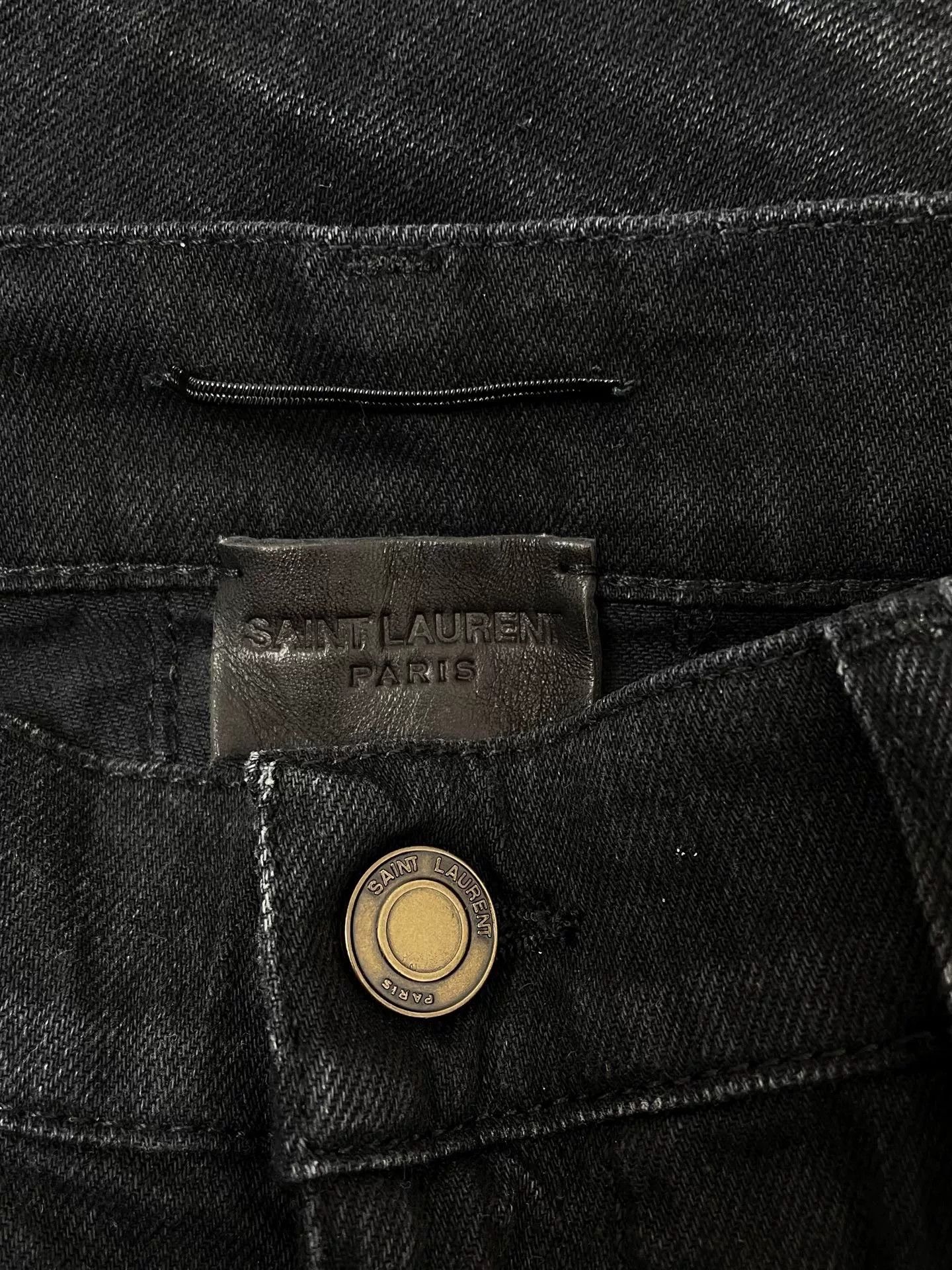 Saint Laurent Paris Saint Laurent Distressed Jeans Size US 30 / EU 46 - 3 Thumbnail