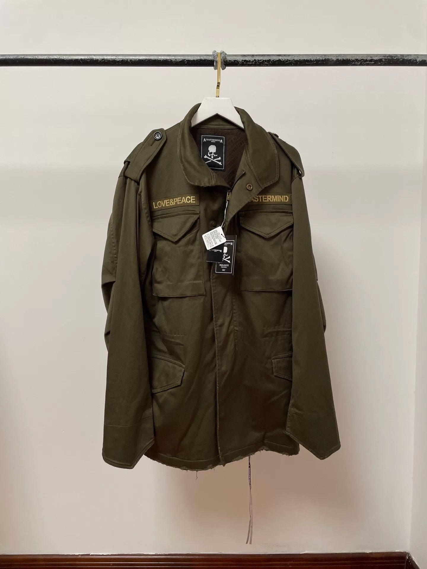 Mastermind Japan Mastermind Silver Skull Embroidery Trench Coat Size US M / EU 48-50 / 2 - 2 Thumbnail