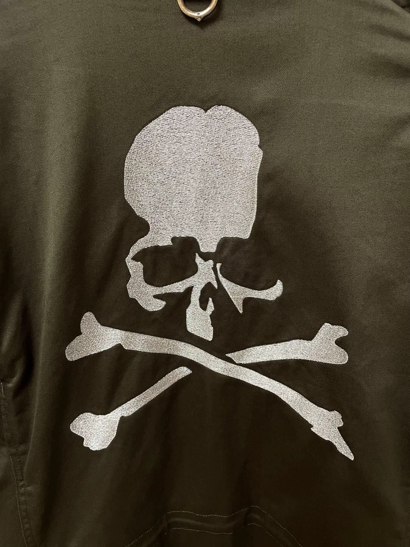 Mastermind Japan Mastermind Silver Skull Embroidery Trench Coat Size US M / EU 48-50 / 2 - 3 Thumbnail