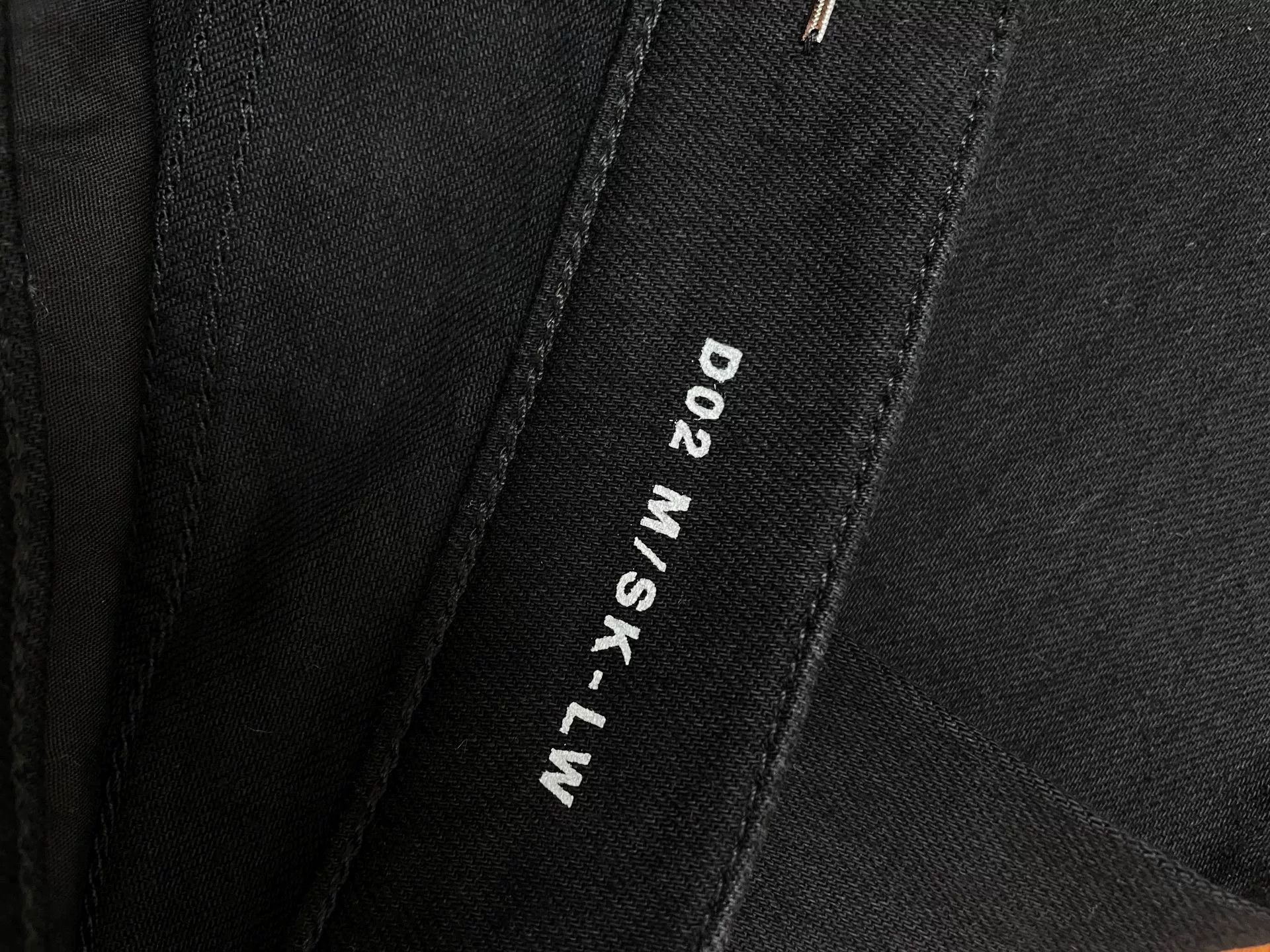 Saint Laurent Paris Saint Laurent D02 Black Jeans Size US 31 - 3 Thumbnail