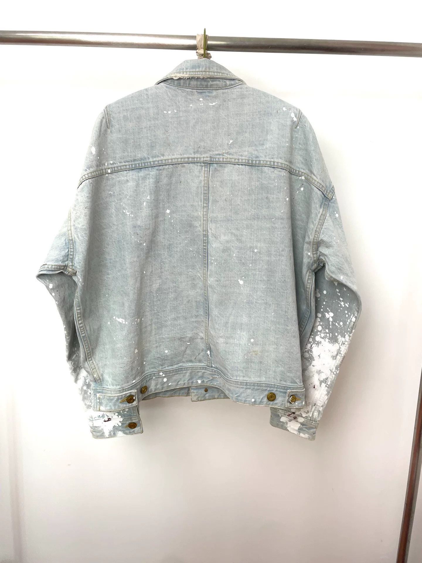 Fear of God Fear of God 5TH Splatter Denim Jacket Size US S / EU 44-46 / 1 - 2 Thumbnail