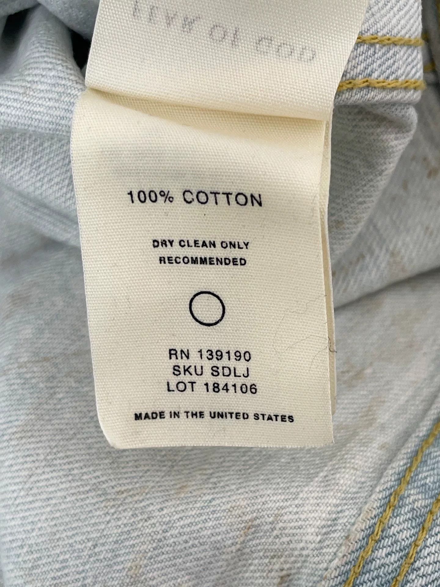 Fear of God Fear of God 5TH Splatter Denim Jacket Size US S / EU 44-46 / 1 - 5 Thumbnail