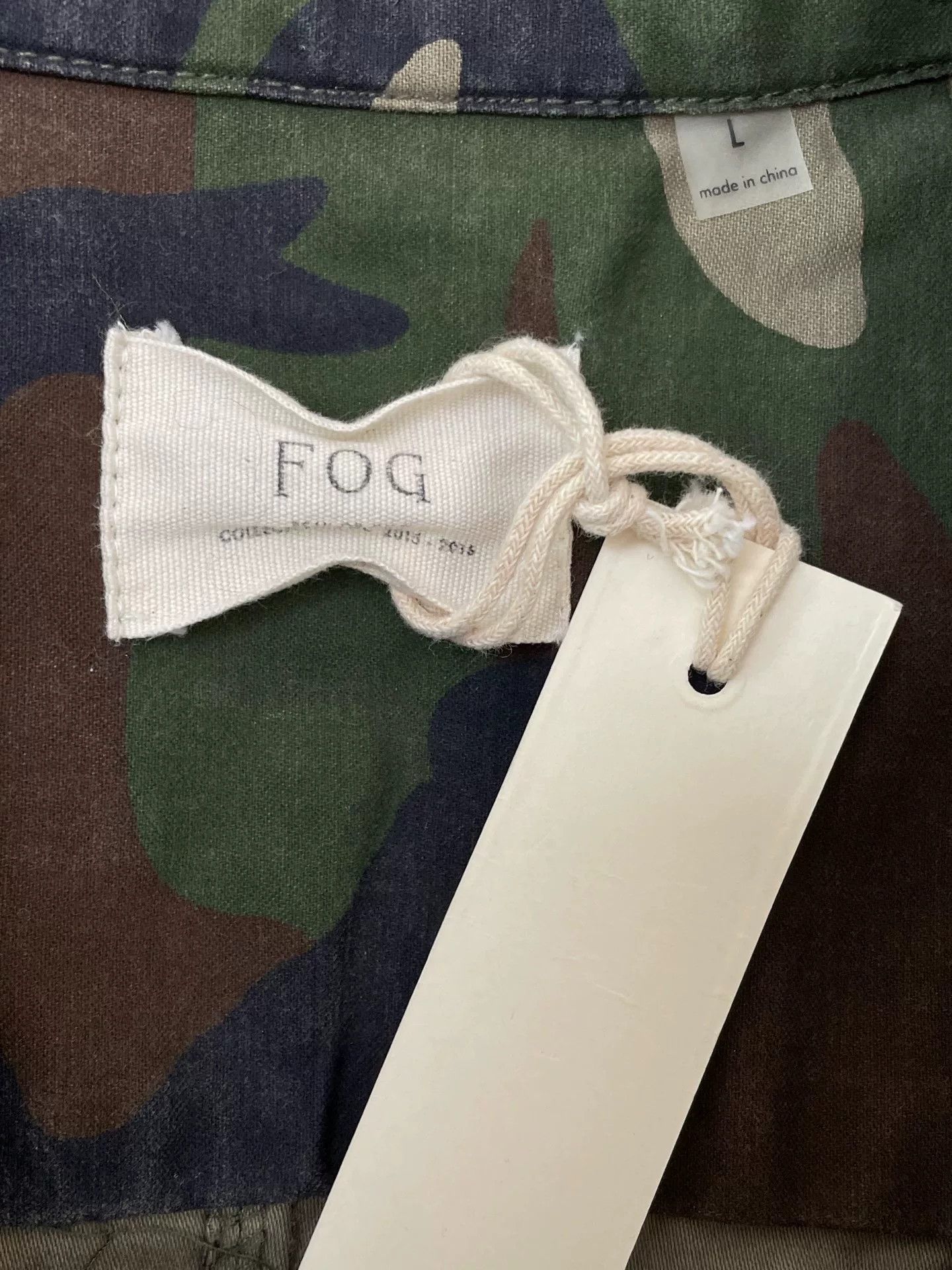 Fear of God Fear of God FOG Camo Pocket Jacket Shirt Size US L / EU 52-54 / 3 - 3 Thumbnail