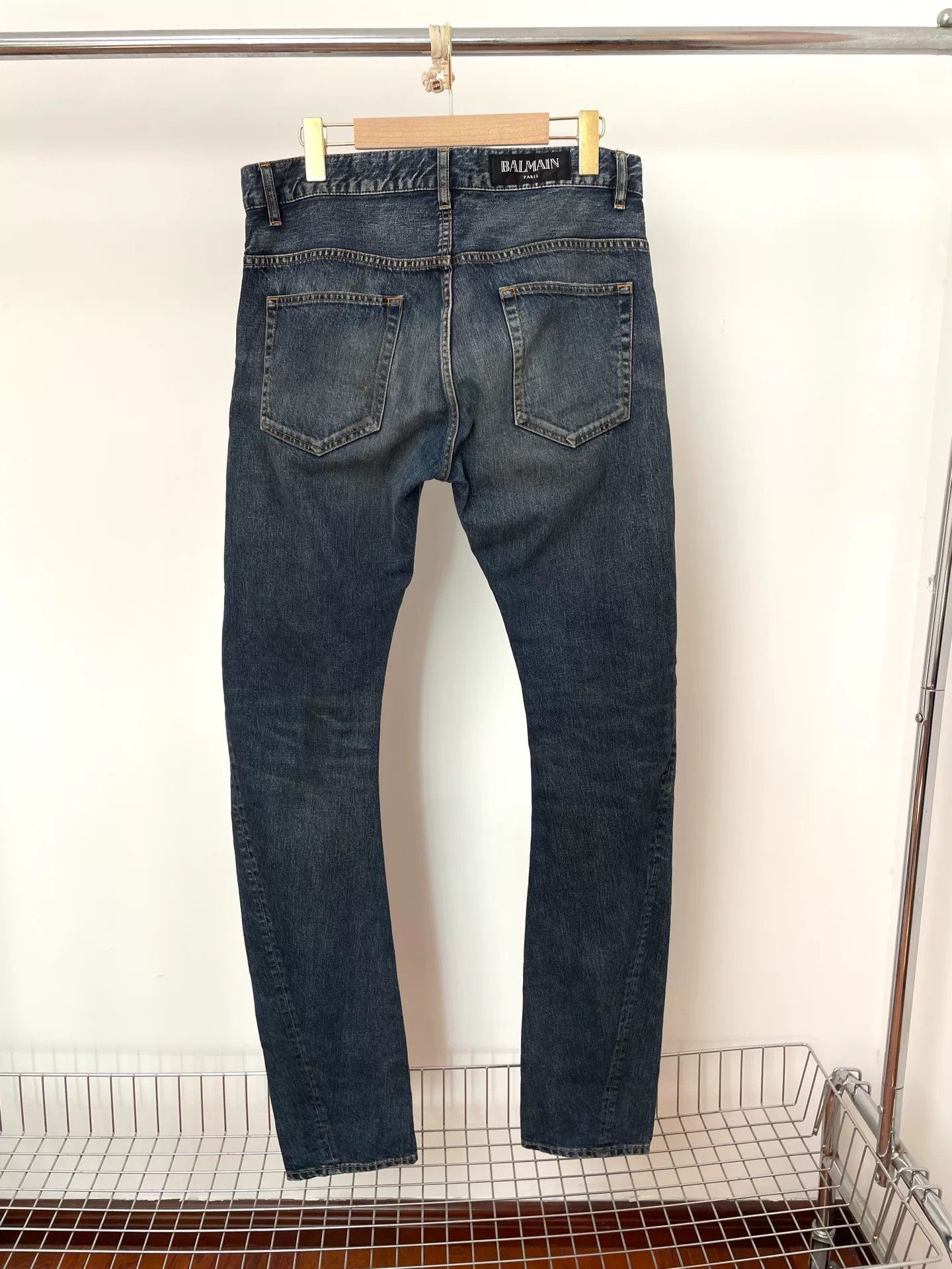 Balmain Balmain Curved Fit Jeans Size US 31 - 2 Thumbnail