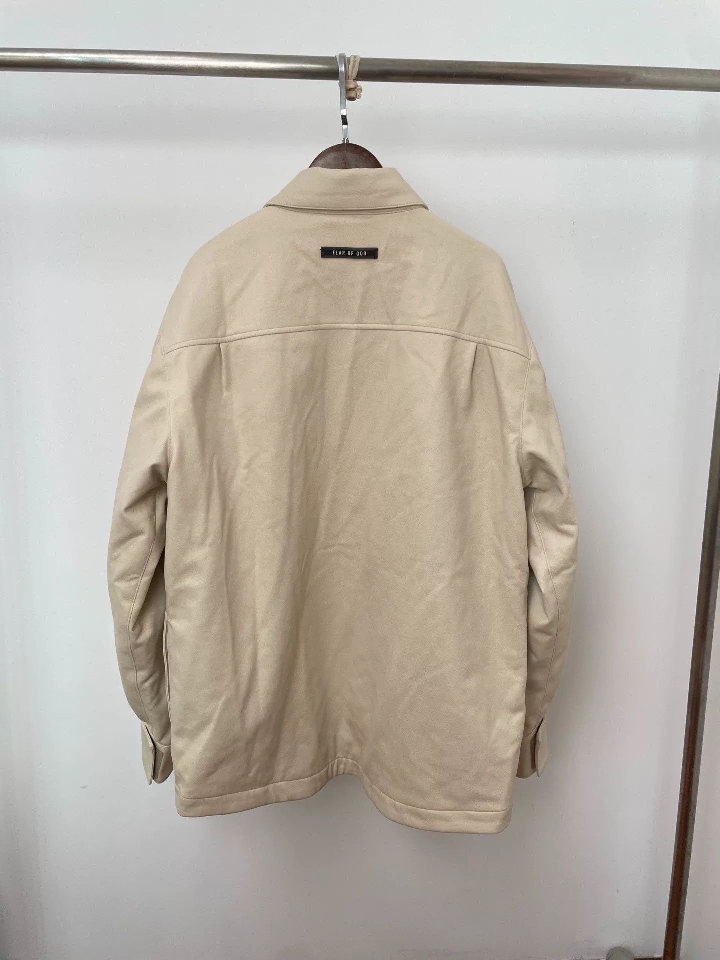 Fear of God Fear of God 6th Season White Suede Puffer Size US M / EU 48-50 / 2 - 2 Thumbnail