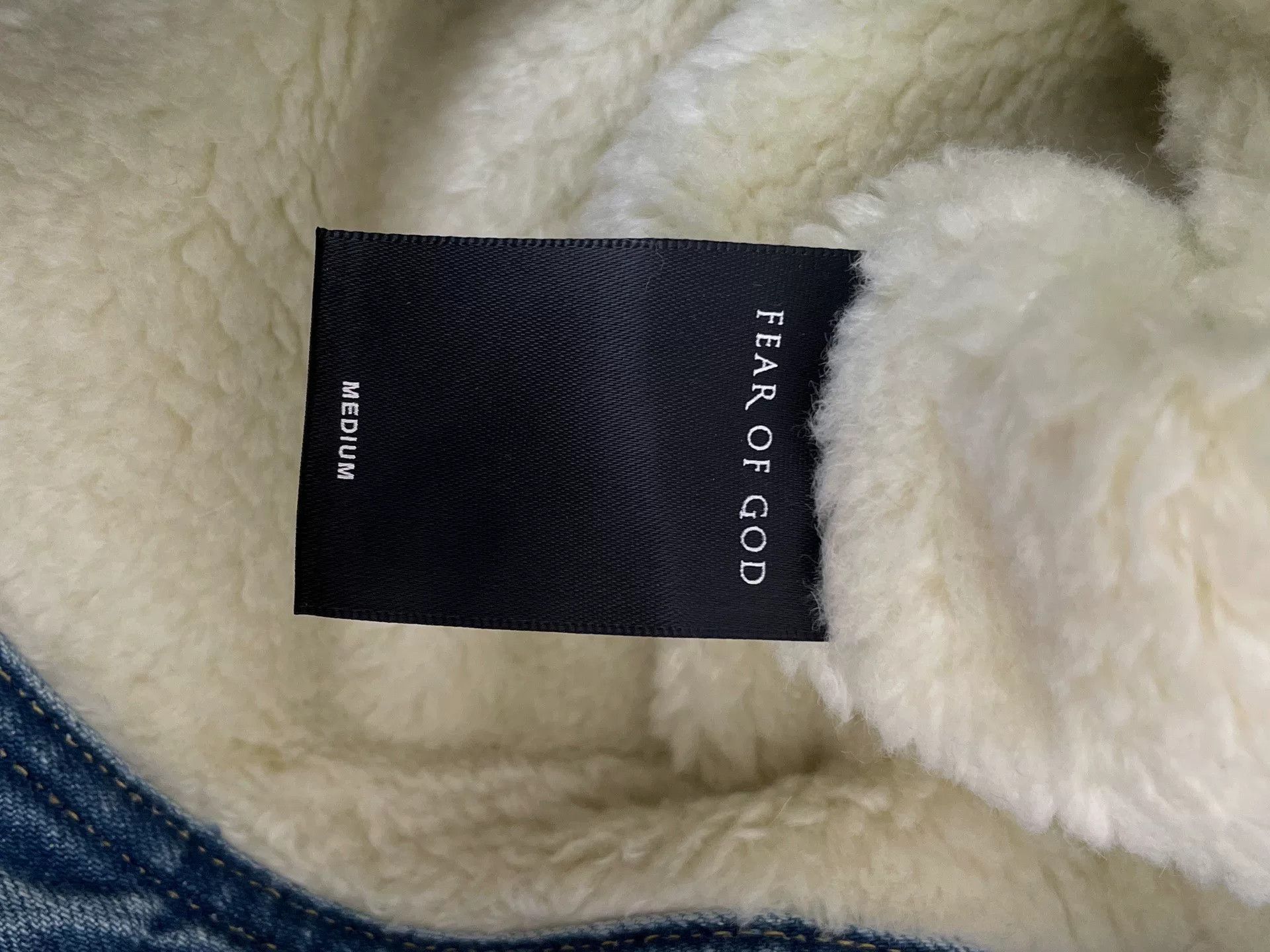 Fear of God Fear of God 5th Season Sherpa Denim Jacket Size US M / EU 48-50 / 2 - 4 Thumbnail