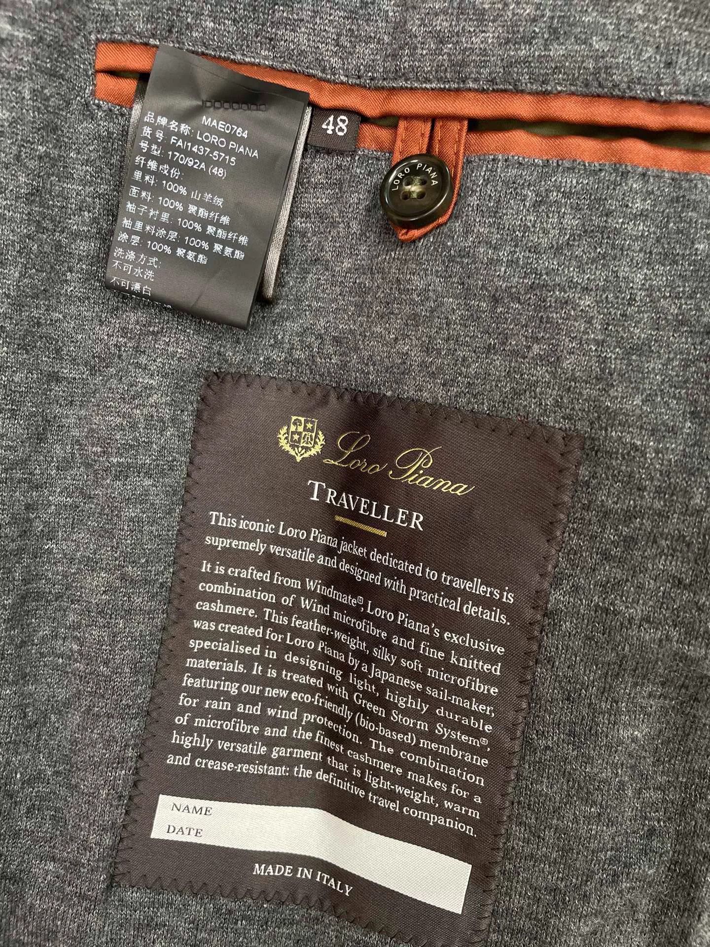 Loro Piana Loro Piana Traveller Cashmere Jacket Size US M / EU 48-50 / 2 - 4 Thumbnail