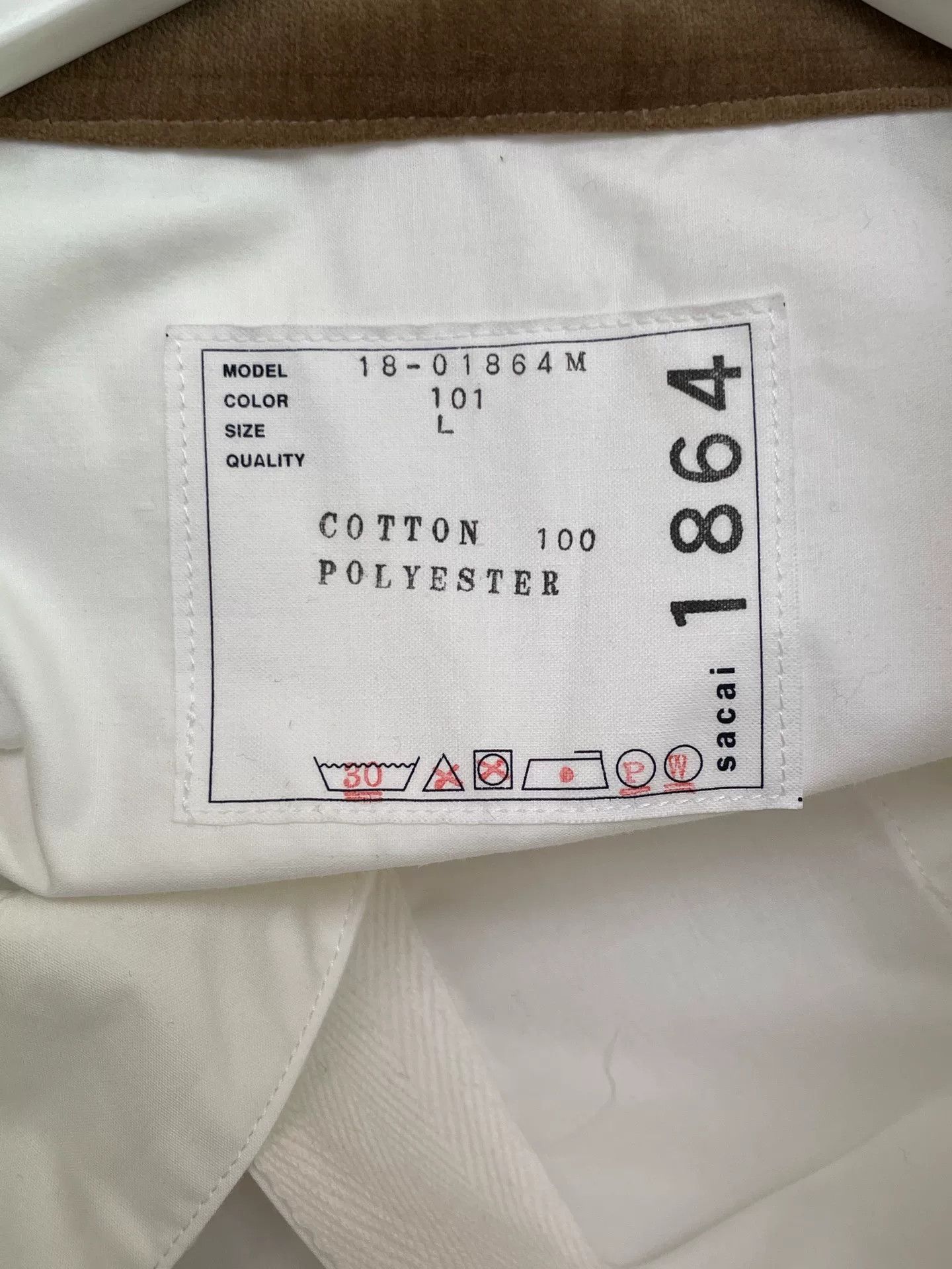 CLOT CLOT x sacai Collaborative Shirt Jacket Size US L / EU 52-54 / 3 - 3 Thumbnail