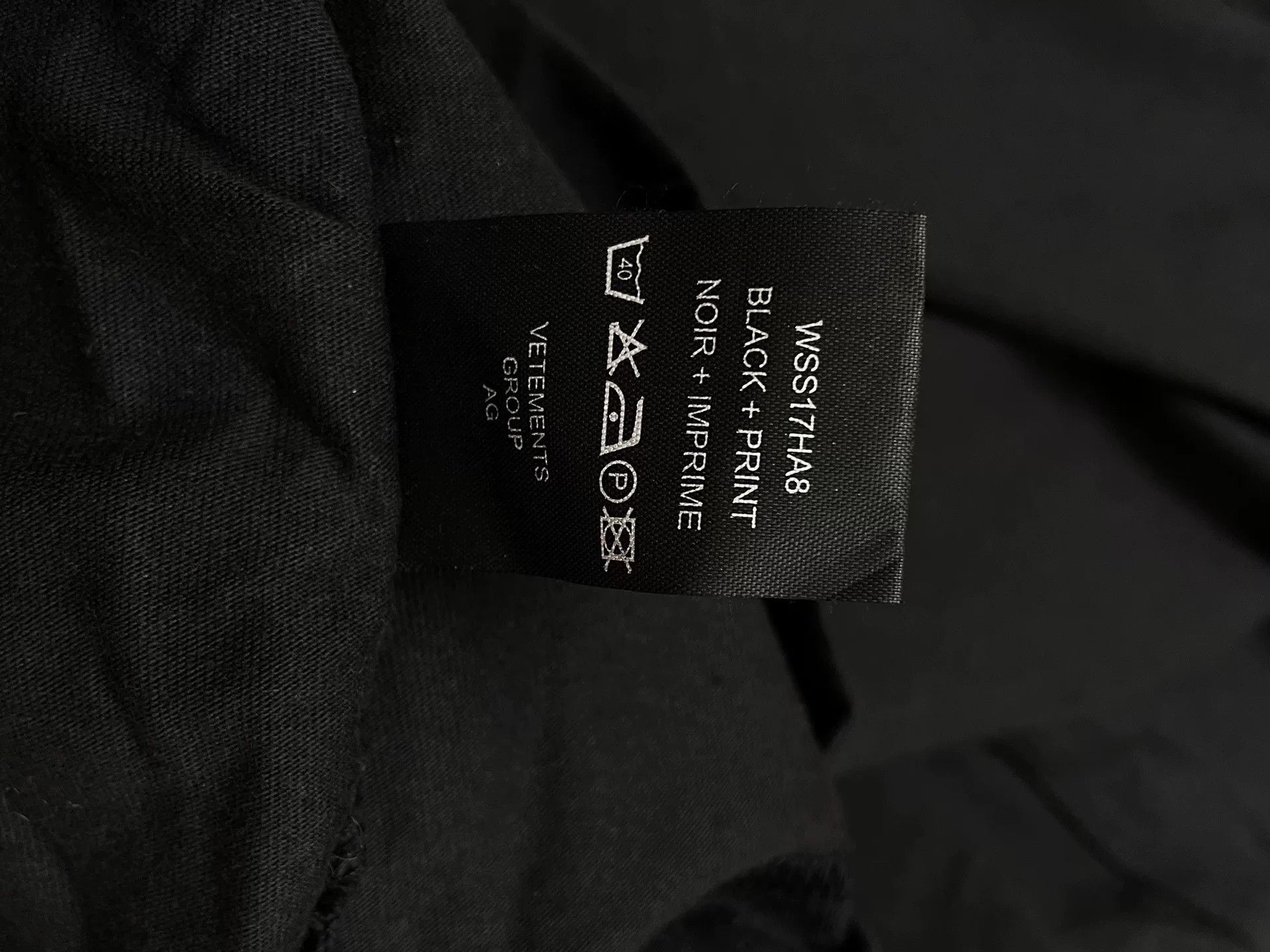 Vetements Vetements x Hanes Staff Short Sleeve T-Shirt Size US XS / EU 42 / 0 - 6 Thumbnail
