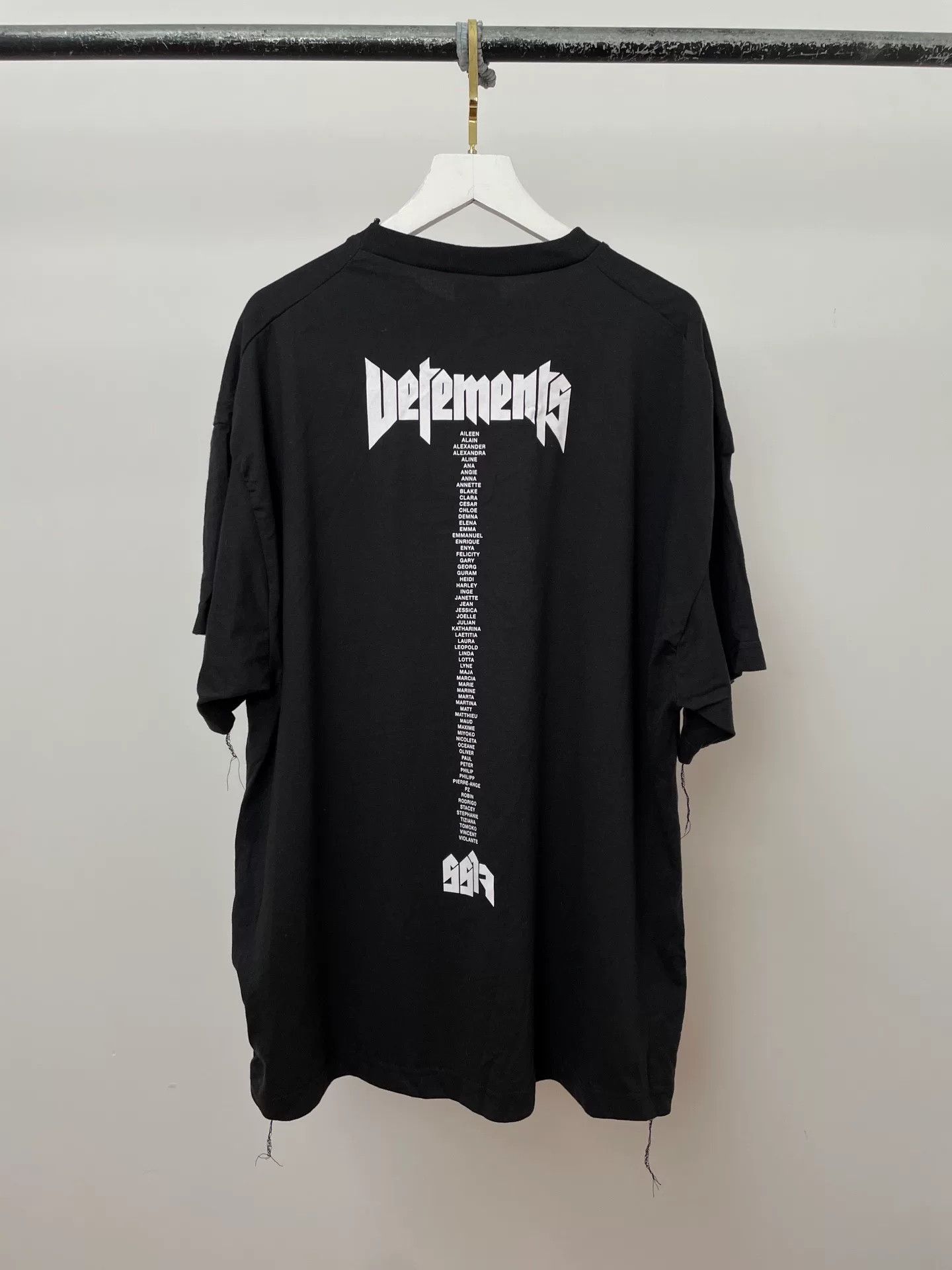 Vetements Vetements x Hanes Staff Short Sleeve T-Shirt Size US XS / EU 42 / 0 - 2 Thumbnail