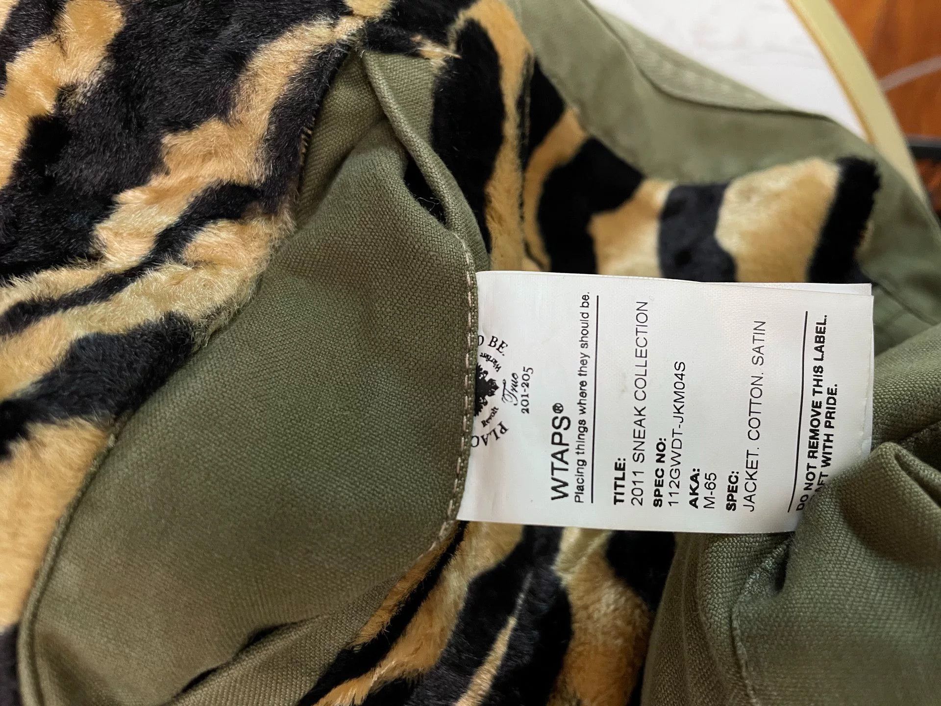 Wtaps WTAPS 11AW M65 Military Jacket Size US M / EU 48-50 / 2 - 5 Thumbnail