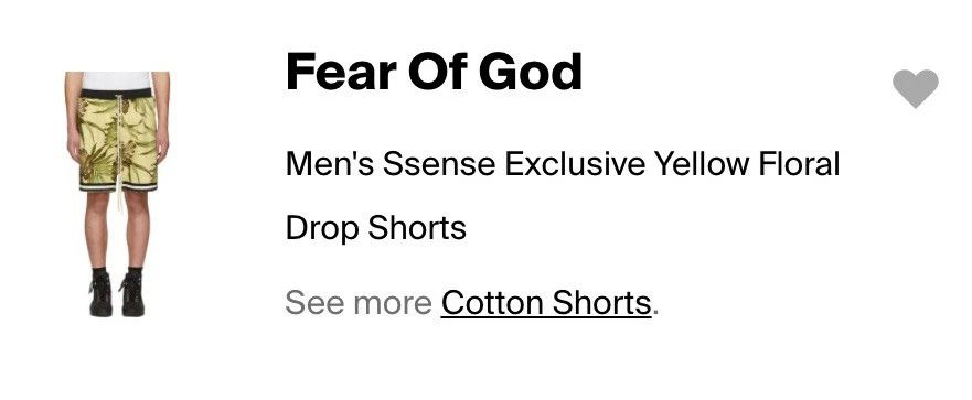Fear of God Fear Of God 5th Ssense Exclusive Shorts Size US 32 / EU 48 - 7 Thumbnail