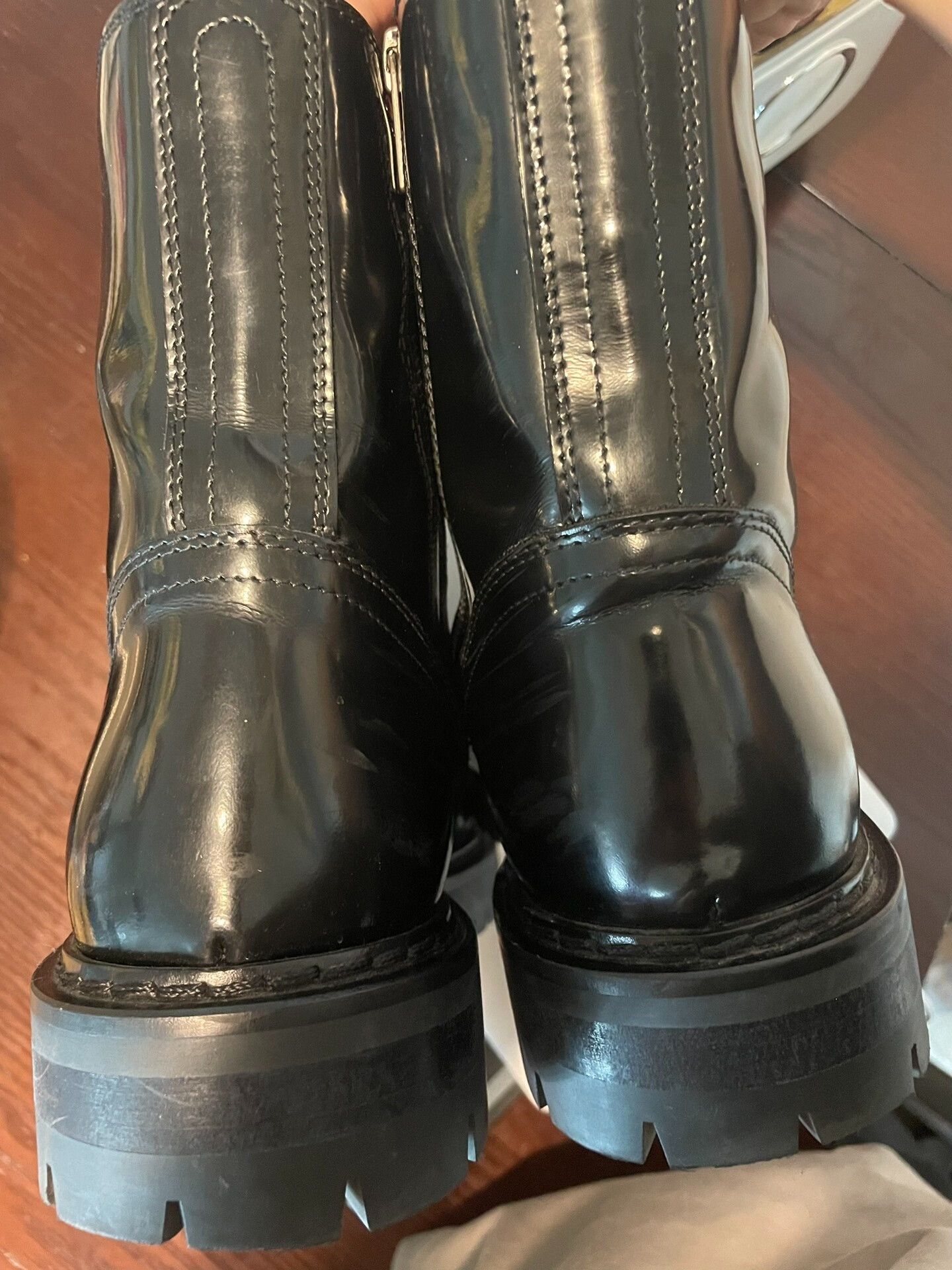 Ann Demeulemeester Ann Demeulemeester Military Boots Size US 8.5 / EU 41-42 - 8 Thumbnail