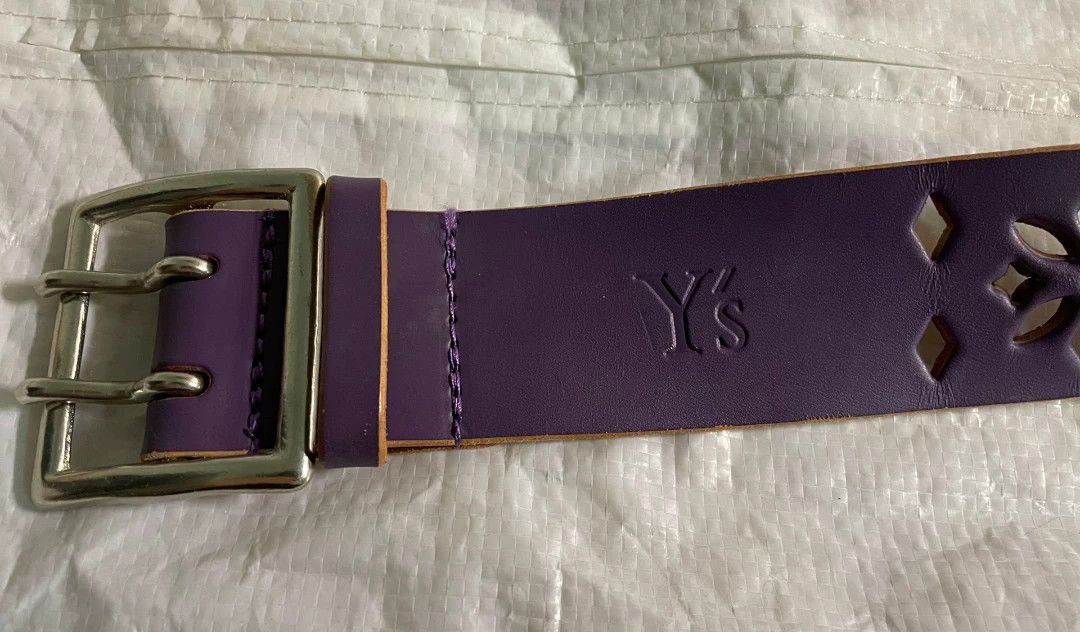 Yohji Yamamoto Yohji Yamamoto Y's 96SS Carved Belt Size ONE SIZE - 2 Thumbnail