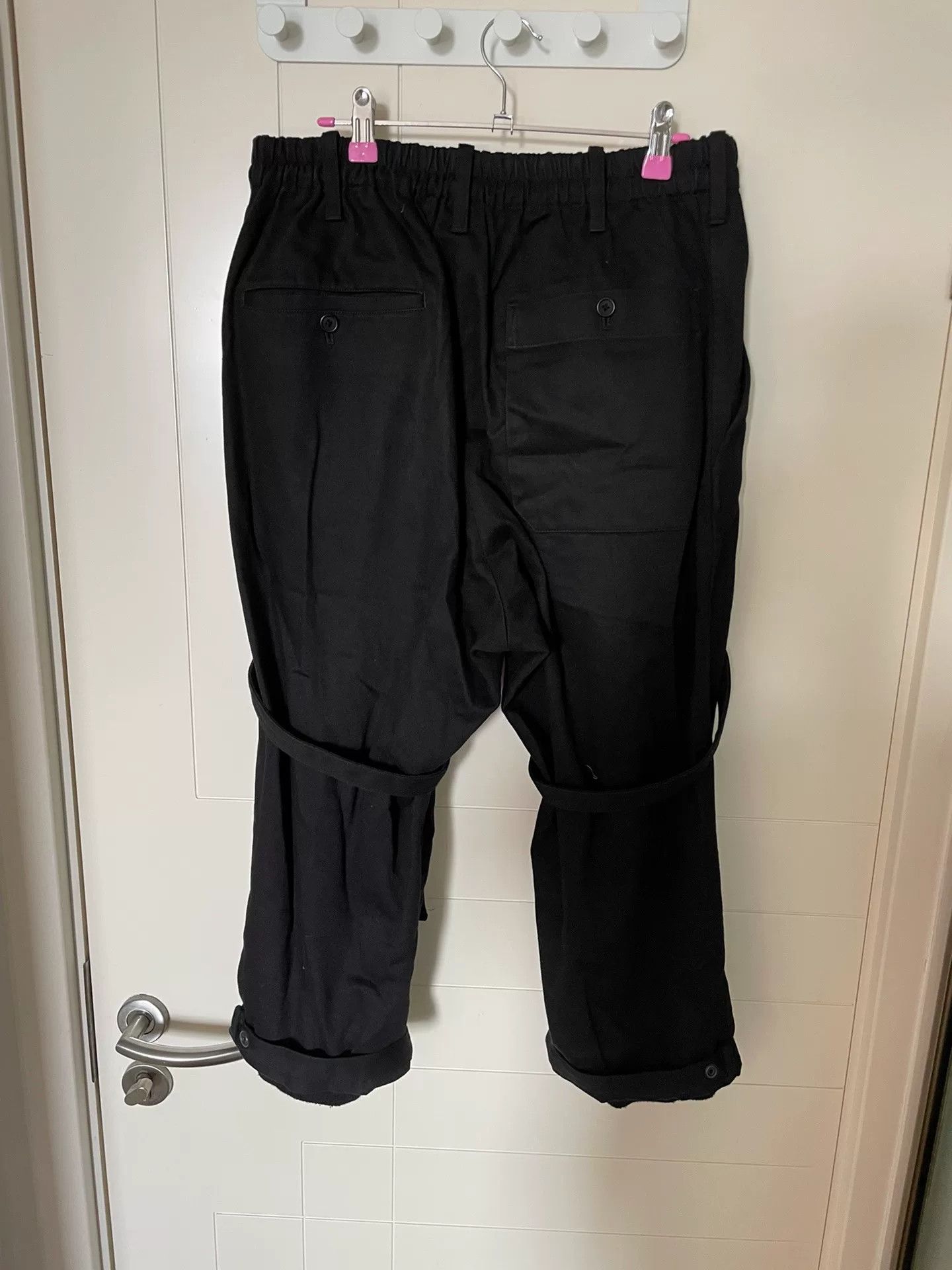 Yohji Yamamoto Yohji Yamamoto 16AW Parachute Strap Pants Size US 26 / EU 42 - 3 Thumbnail