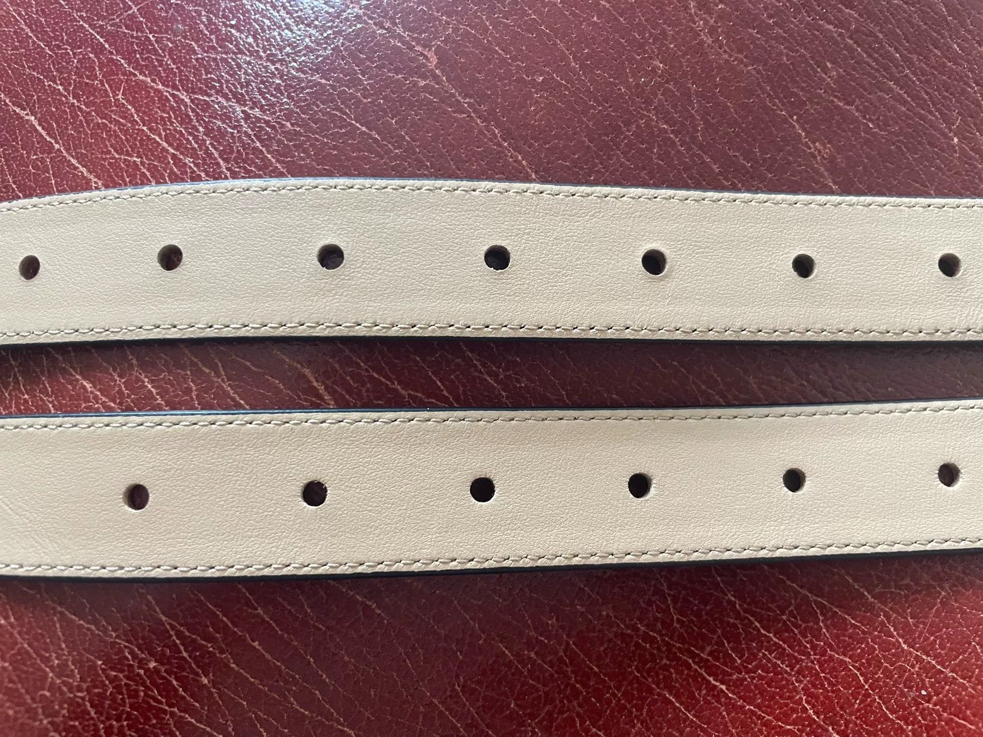 Y/Project Y/Project Double-Head Croc-Embossed Belt Size ONE SIZE - 5 Thumbnail