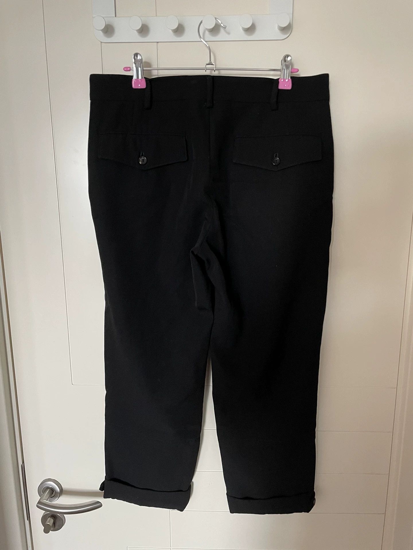 Yohji Yamamoto Yohji Yamamoto 07 Zip Cropped Pants Size US 26 / EU 42 - 3 Thumbnail