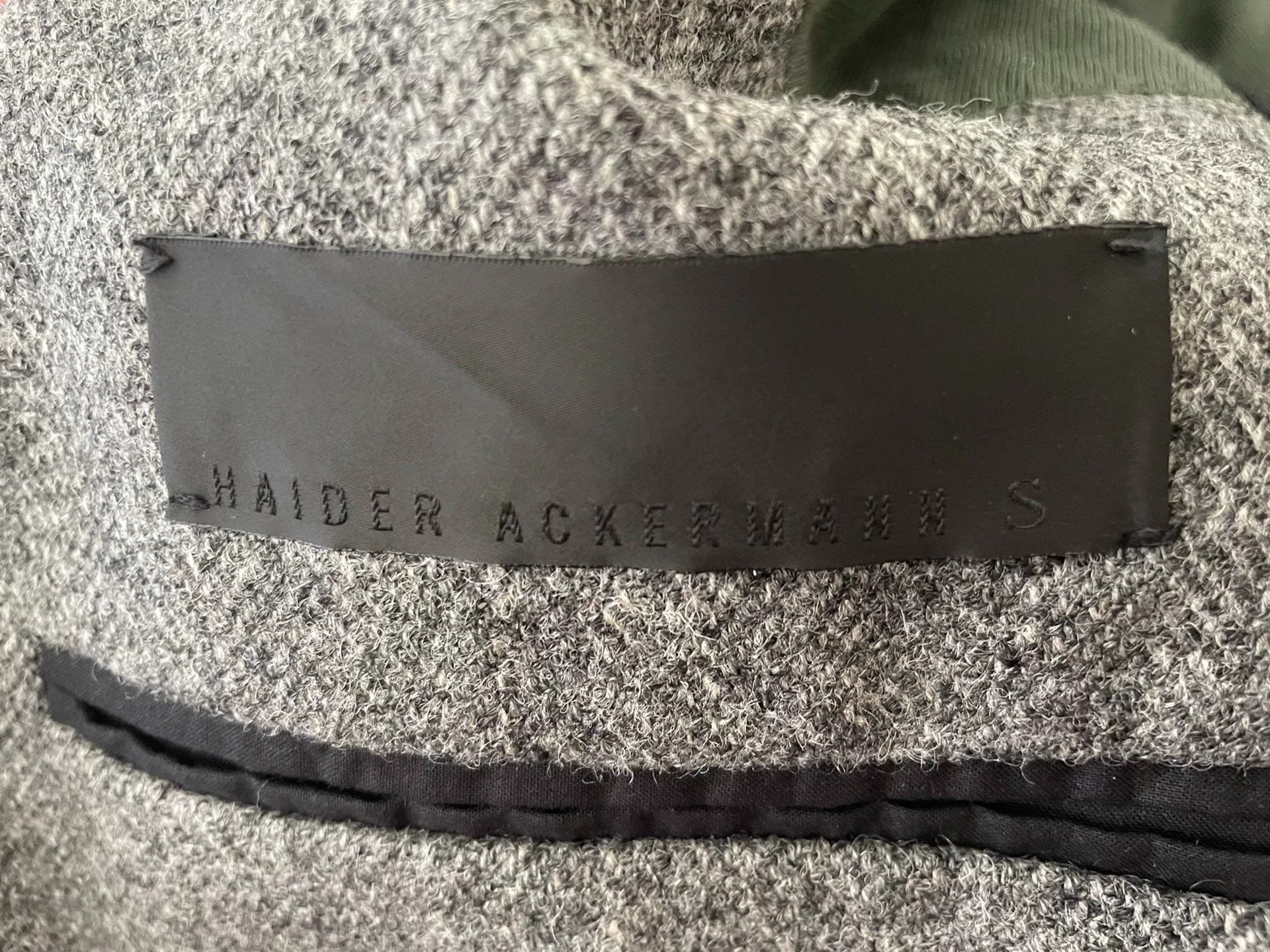Haider Ackermann Haider Ackermann 14FW Herringbone Wool Blazer Size US M / EU 48-50 / 2 - 5 Thumbnail