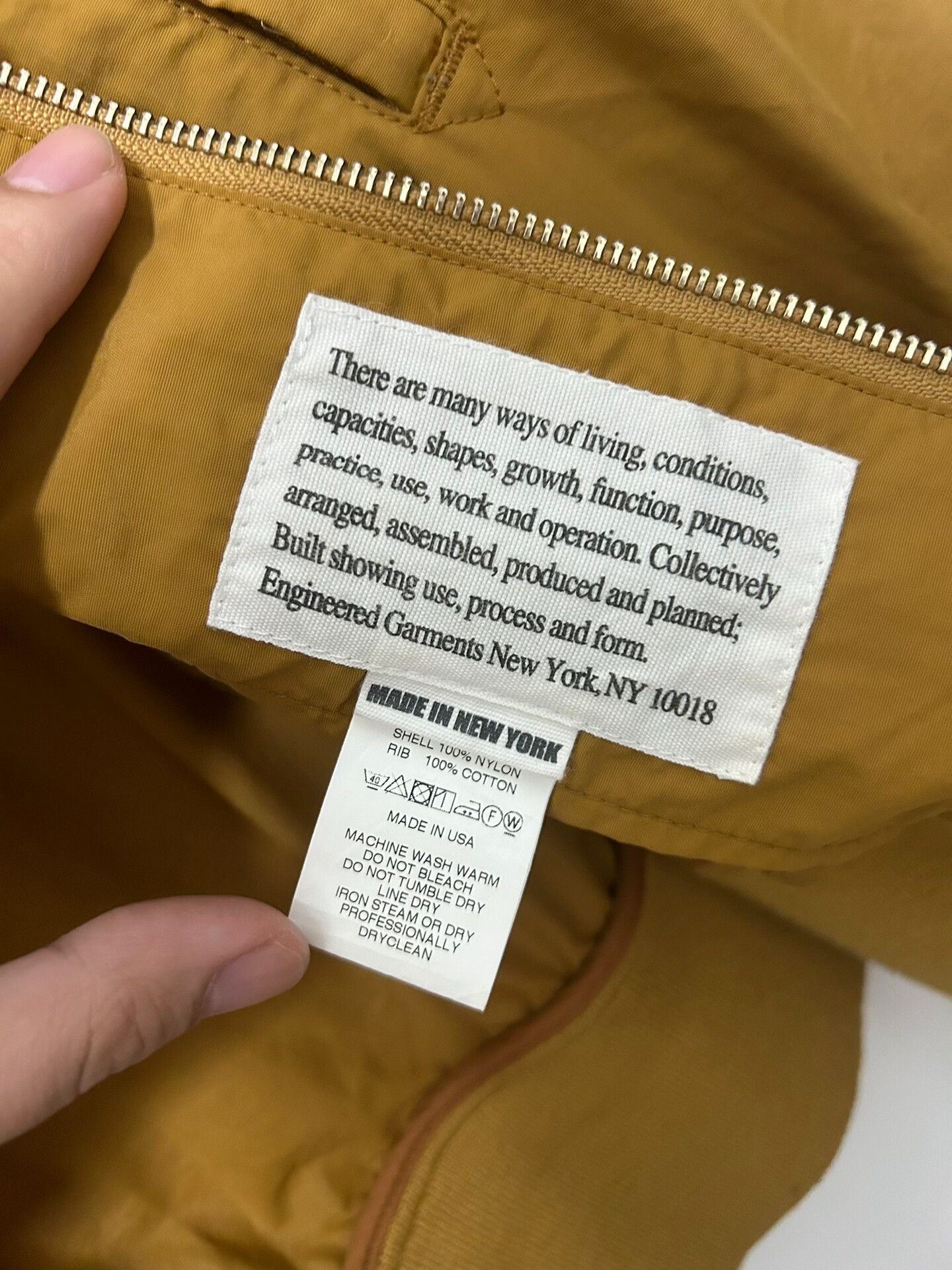 Engineered Garments Engineered Garments Bomber Jacket Size US S / EU 44-46 / 1 - 5 Thumbnail