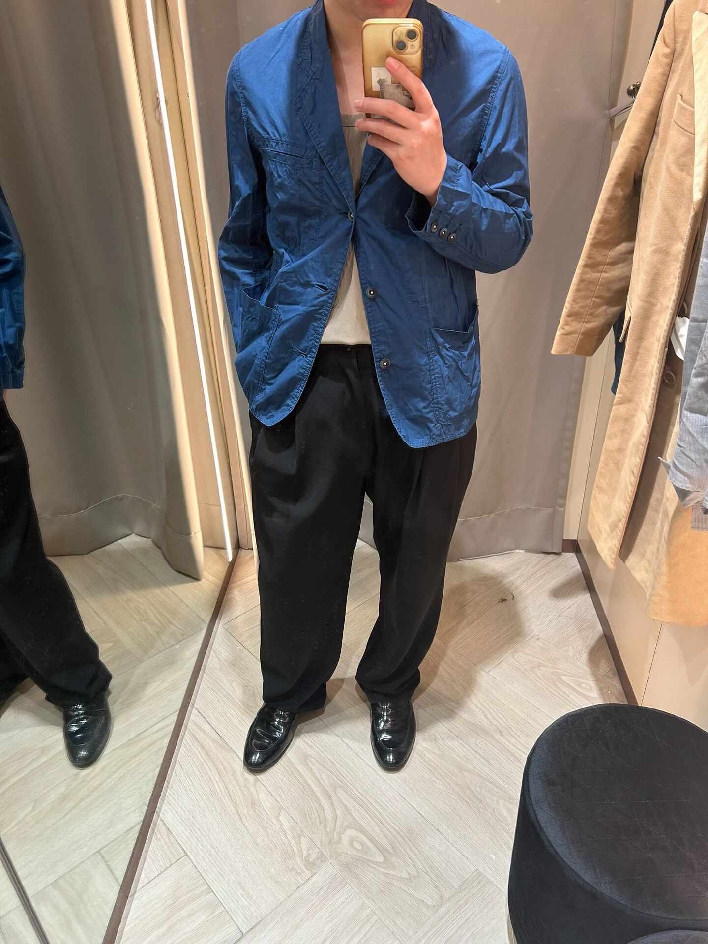 Porter Classic Porter Classic Indigo Dyed Blazer Size US S / EU 44-46 / 1 - 4 Thumbnail