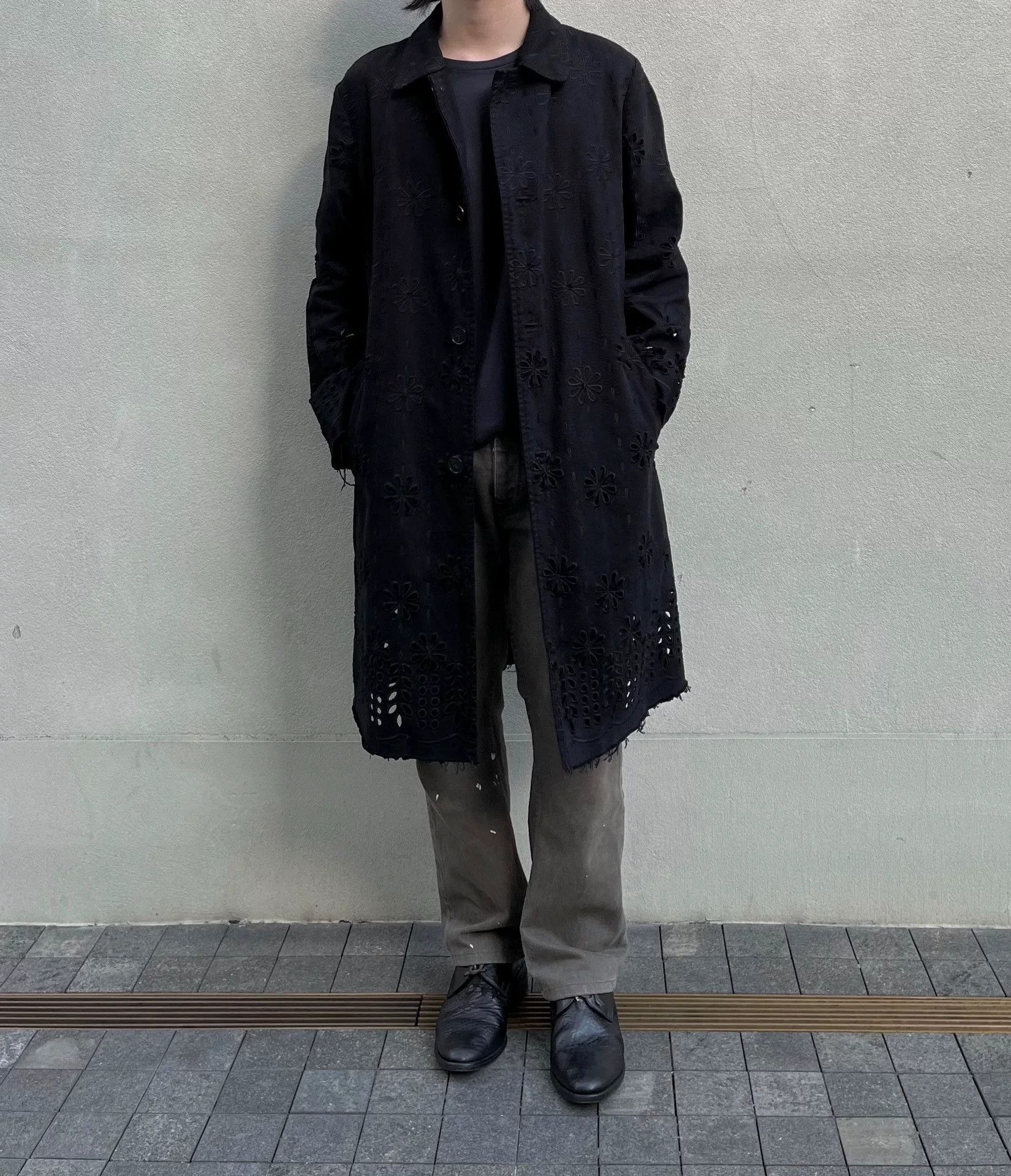 Dries Van Noten Dries Van Noten 18AW Floral Cutout Coat Size US M / EU 48-50 / 2 - 6 Thumbnail