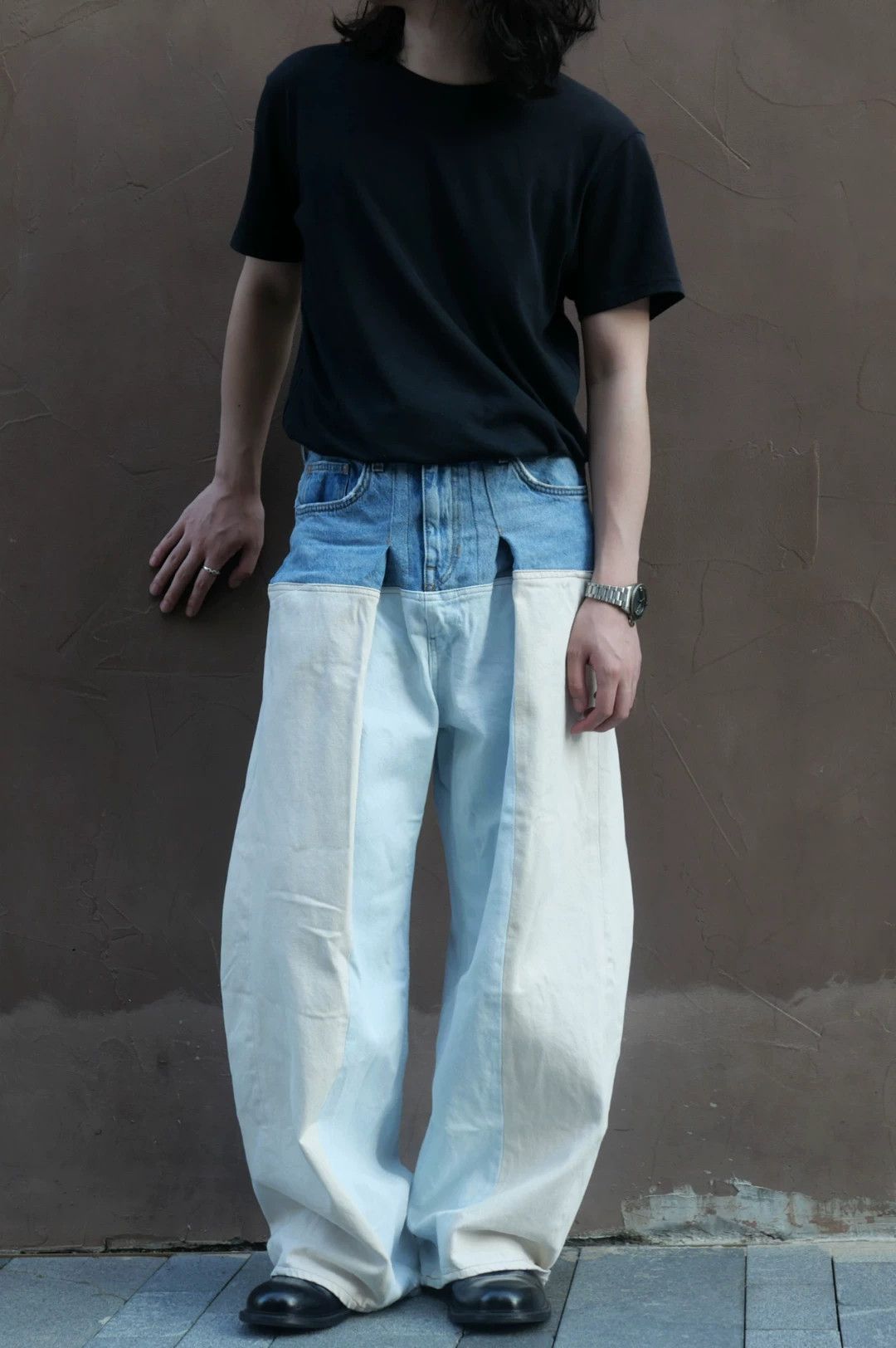Per Gotesson Per Gotesson x Weekday Wide-Leg Jeans Size US 29 - 2 Thumbnail