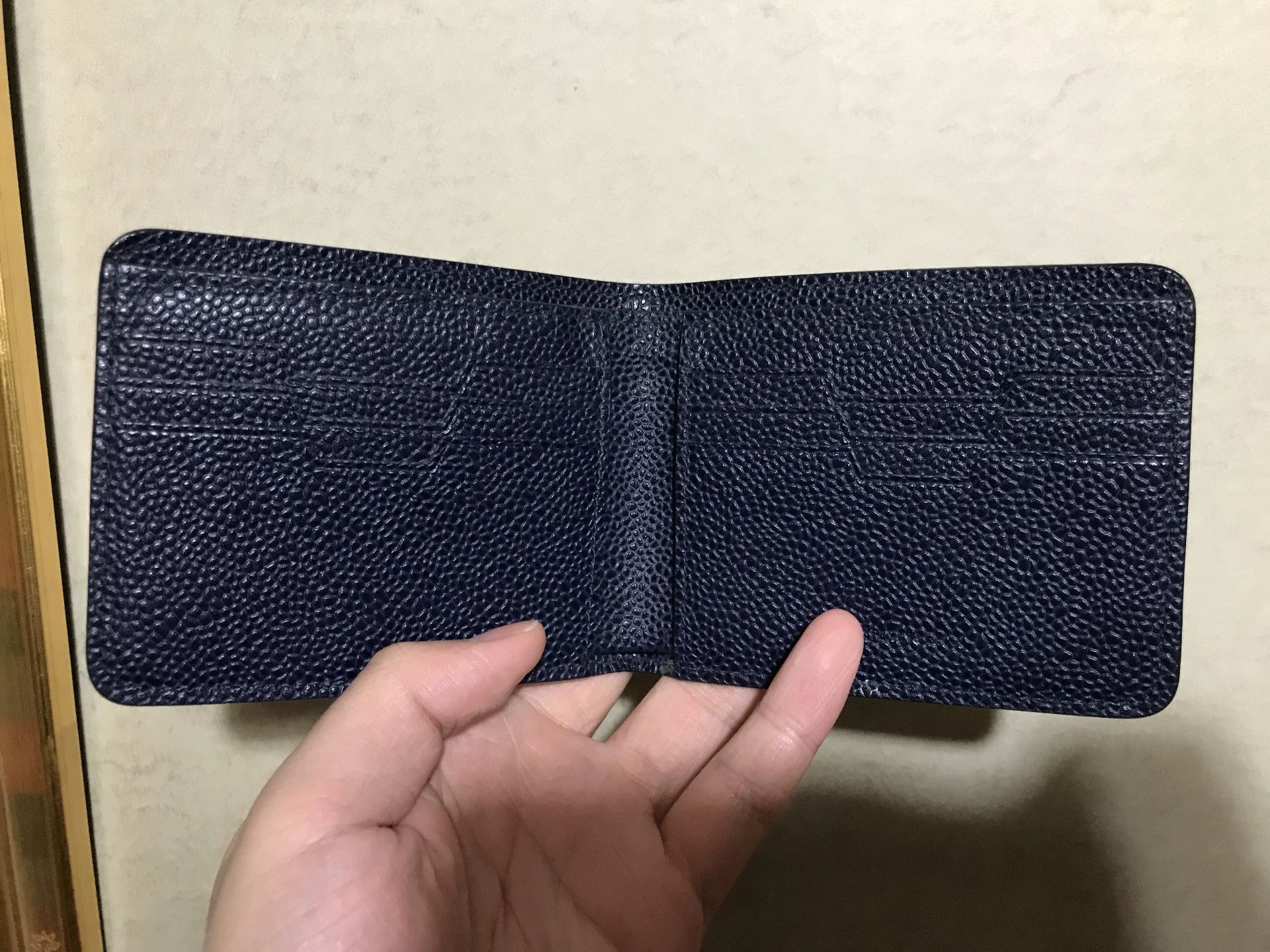 Stefano Ricci STEFANO RICCI Eagle Head Blue Bifold Wallet Size ONE SIZE - 3 Thumbnail