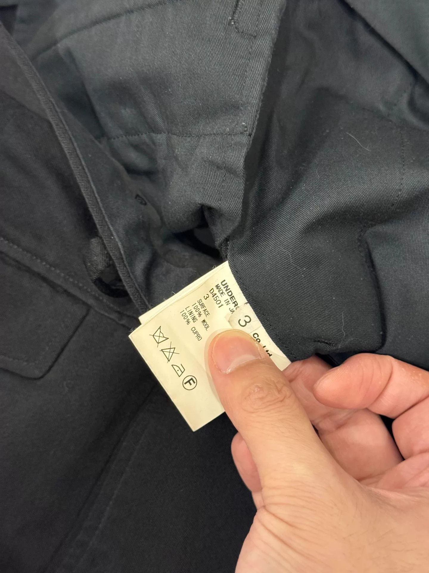 Undercover UNDERCOVER Joy Division Cropped Tailored Pants Size US 34 / EU 50 - 6 Thumbnail