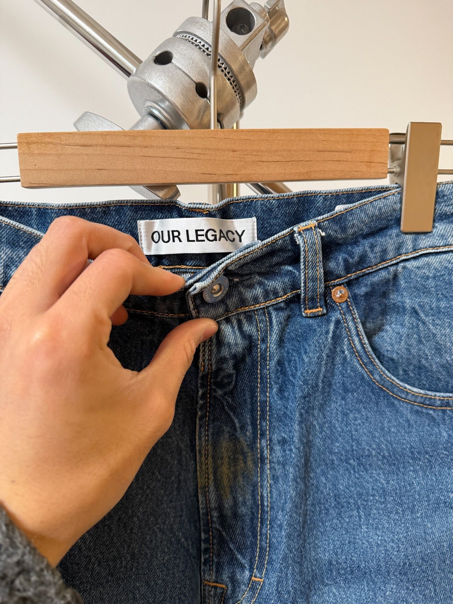 Our Legacy OUR LEGACY Third Cut Men's Jeans Size US 34 / EU 50 - 4 Thumbnail