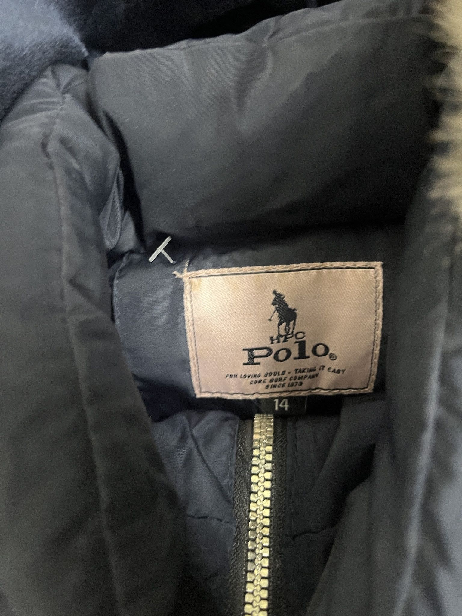 Polo Ralph Lauren × Vintage Vintage Polo Womens Puffer Fur Hooded Puffer jacket Size S Size US S / EU 44-46 / 1 - 2 Thumbnail