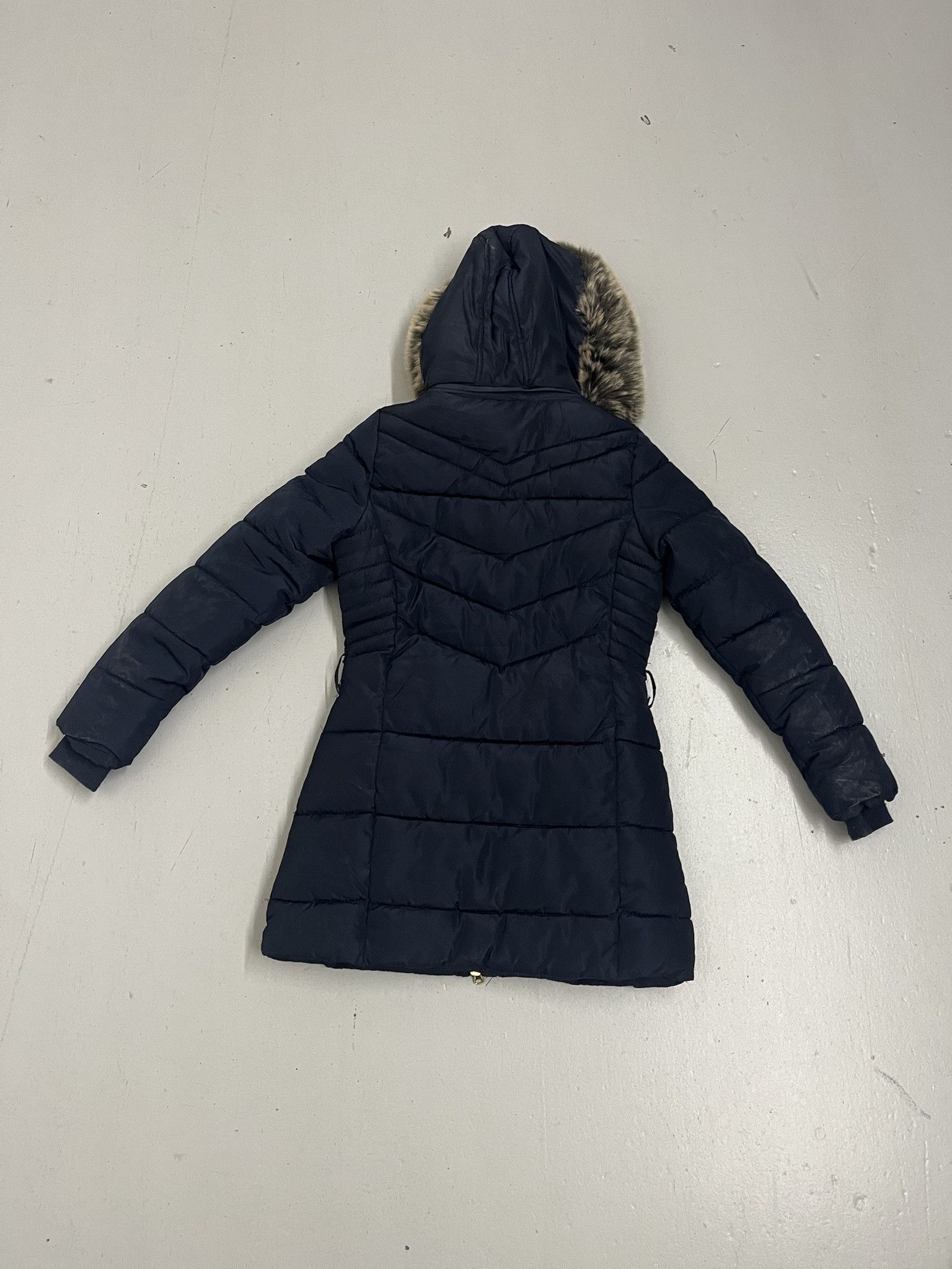 Polo Ralph Lauren × Vintage Vintage Polo Womens Puffer Fur Hooded Puffer jacket Size S Size US S / EU 44-46 / 1 - 3 Thumbnail